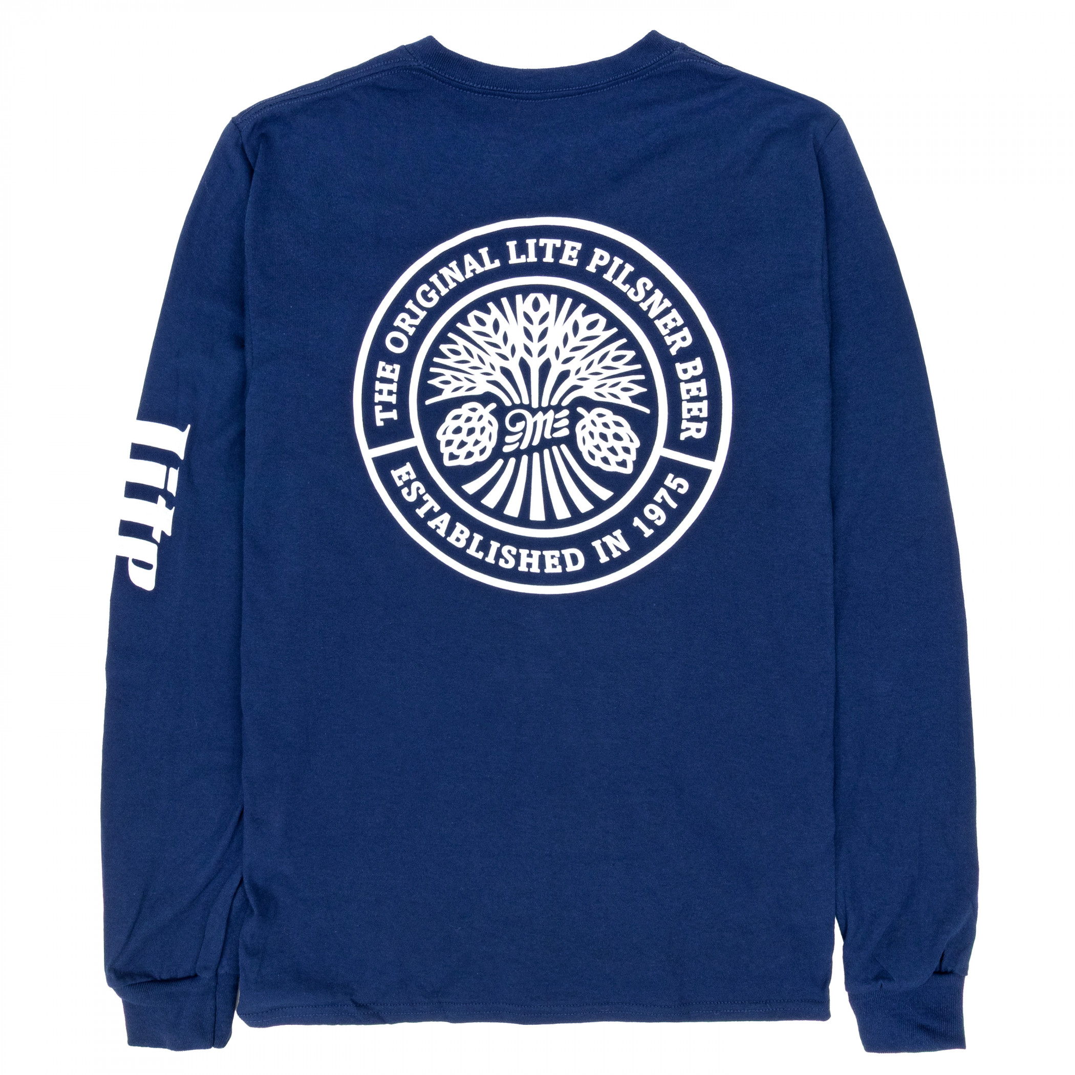 Miller Lite The Original Lite Front and Back Print Long-Sleeve Shirt