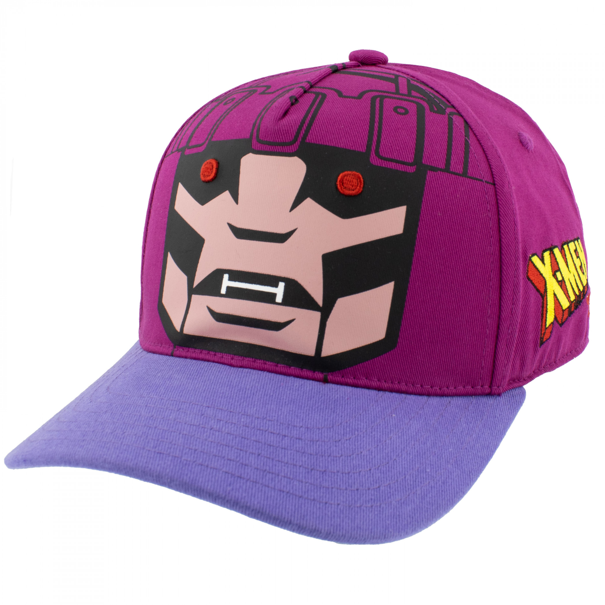 X-Men Sentinel Snapback Hat, Purple