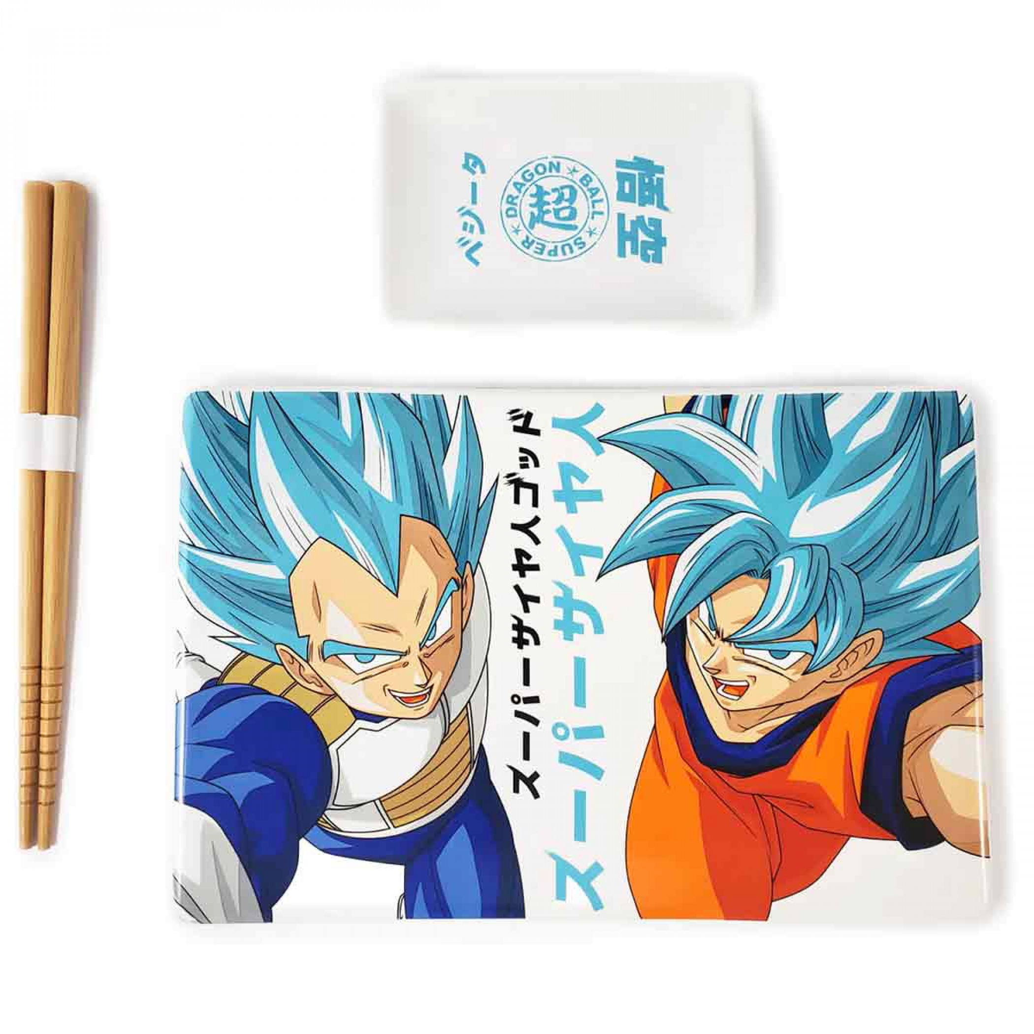 Dragon Ball Super 3-Piece Sushi Set, White
