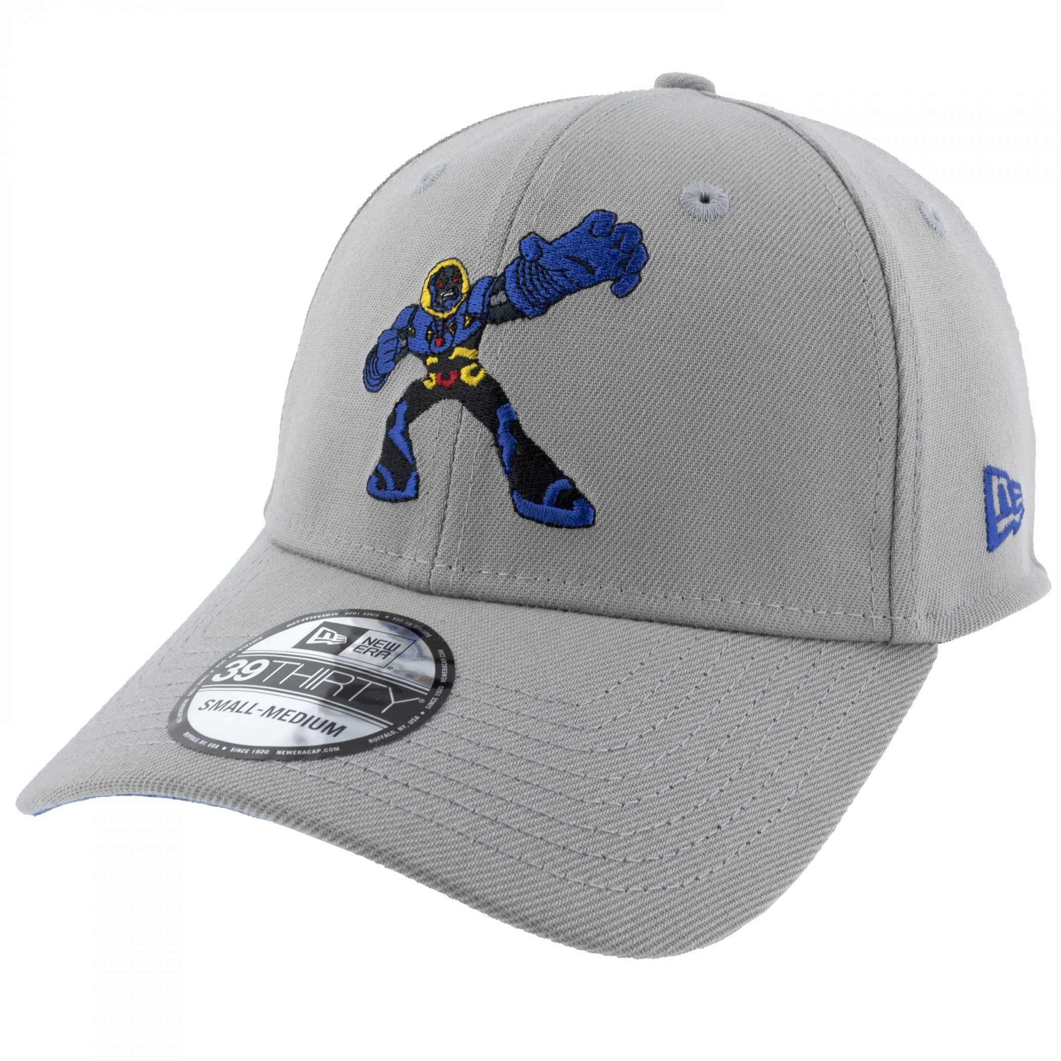 Darkseid New Era 39Thirty Fitted Hat, Black