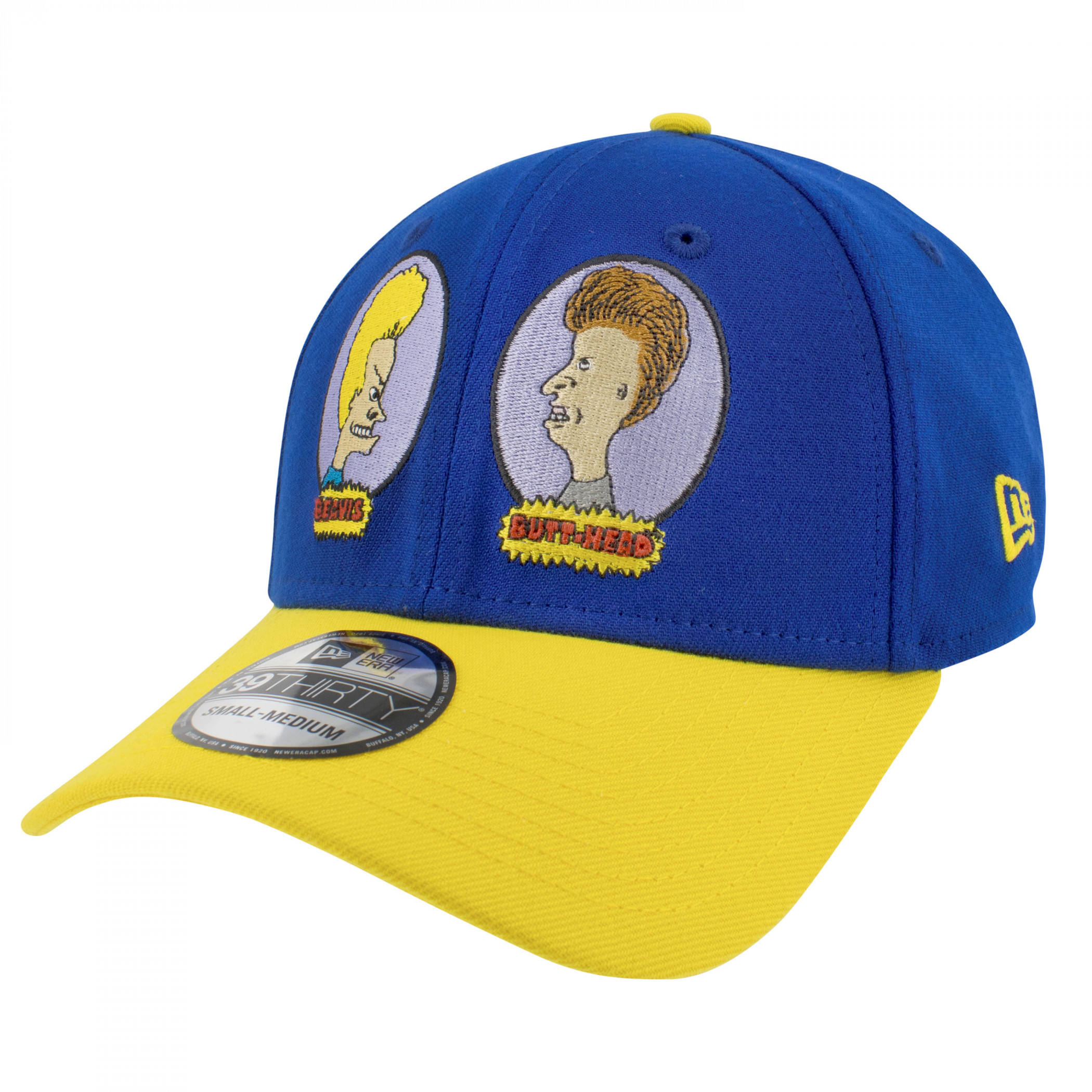 Beavis and Butthead MTV New Era 39Thirty Fitted Hat, Multi-Color