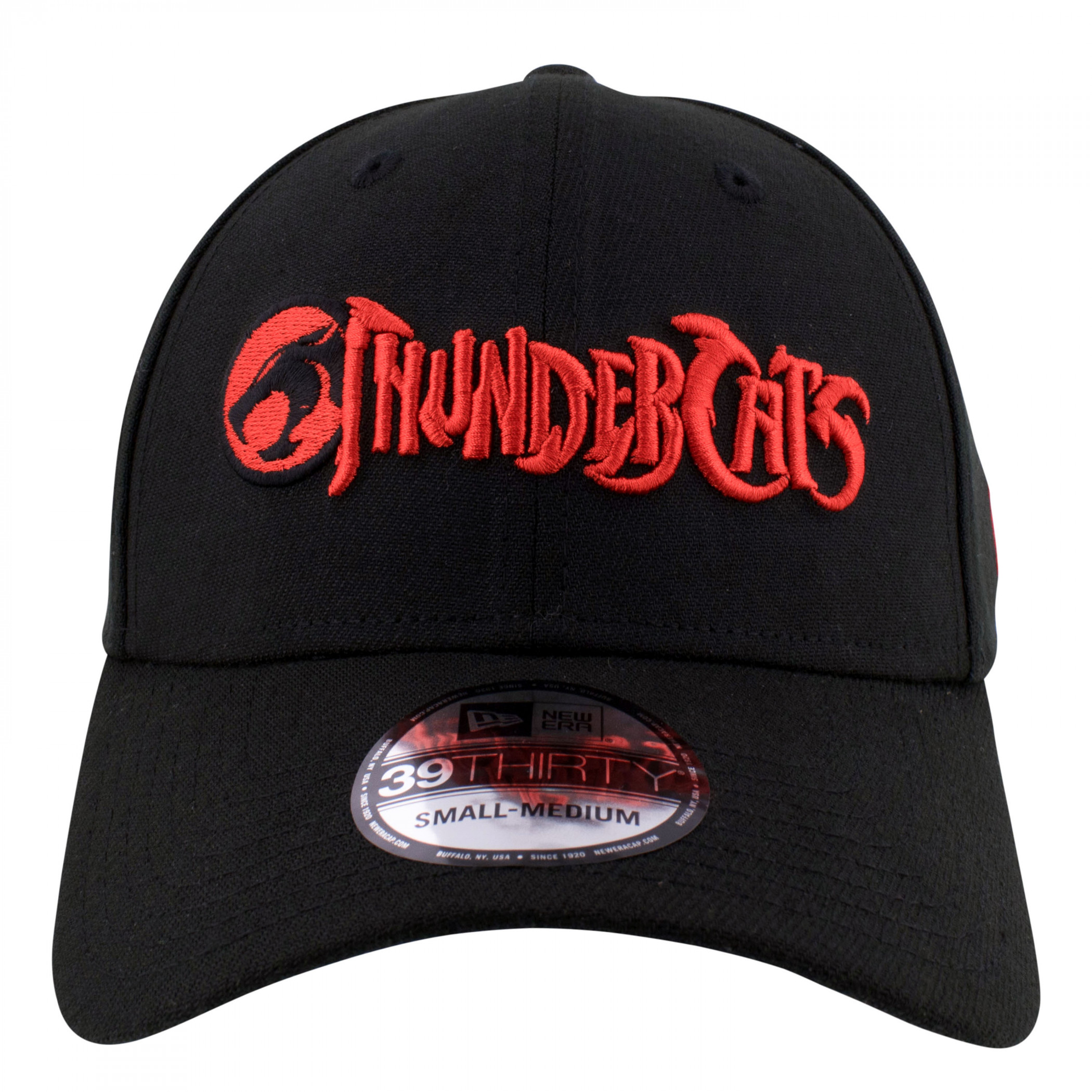 ThunderCats Logo New Era 39Thirty Fitted Hat Black