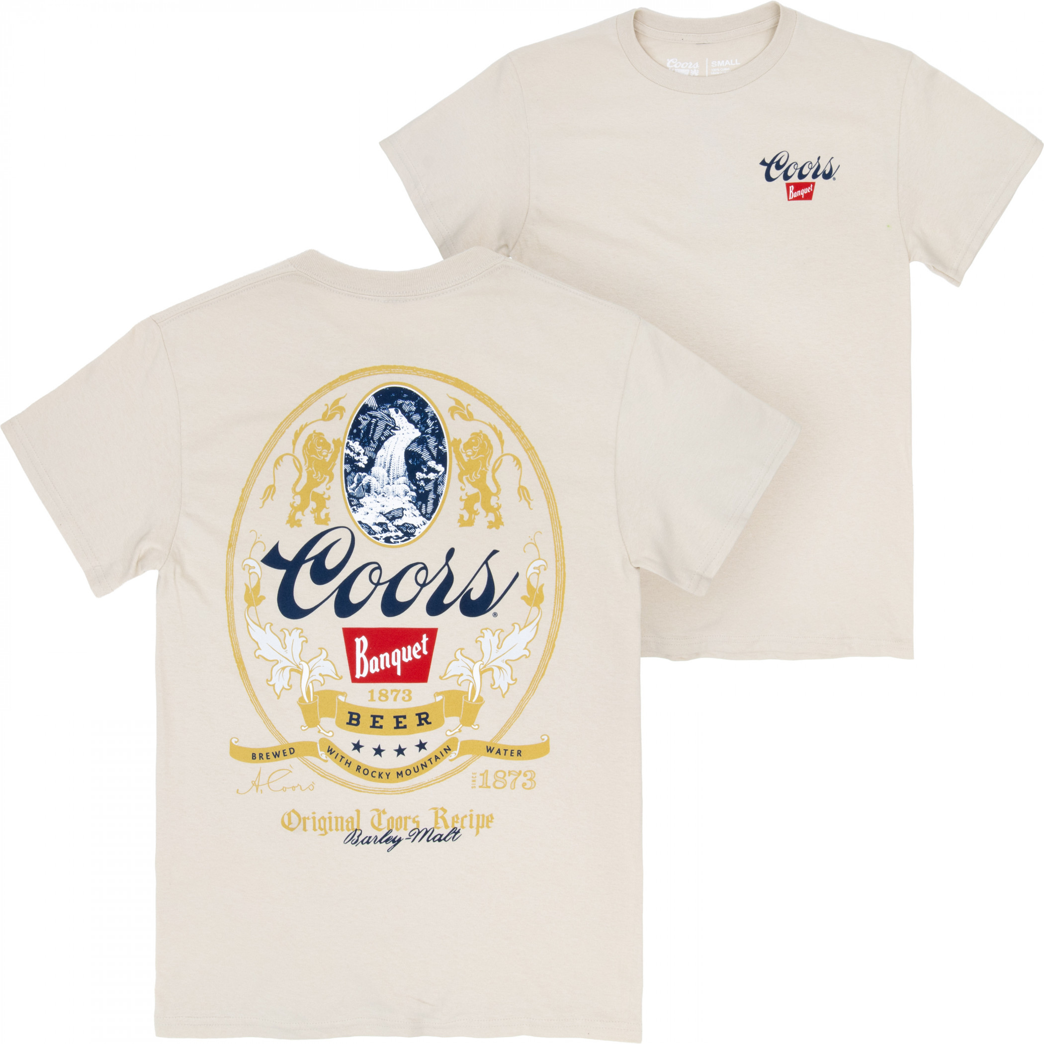 Coors Banquet Legacy Collection Front and Back Print T-Shirt