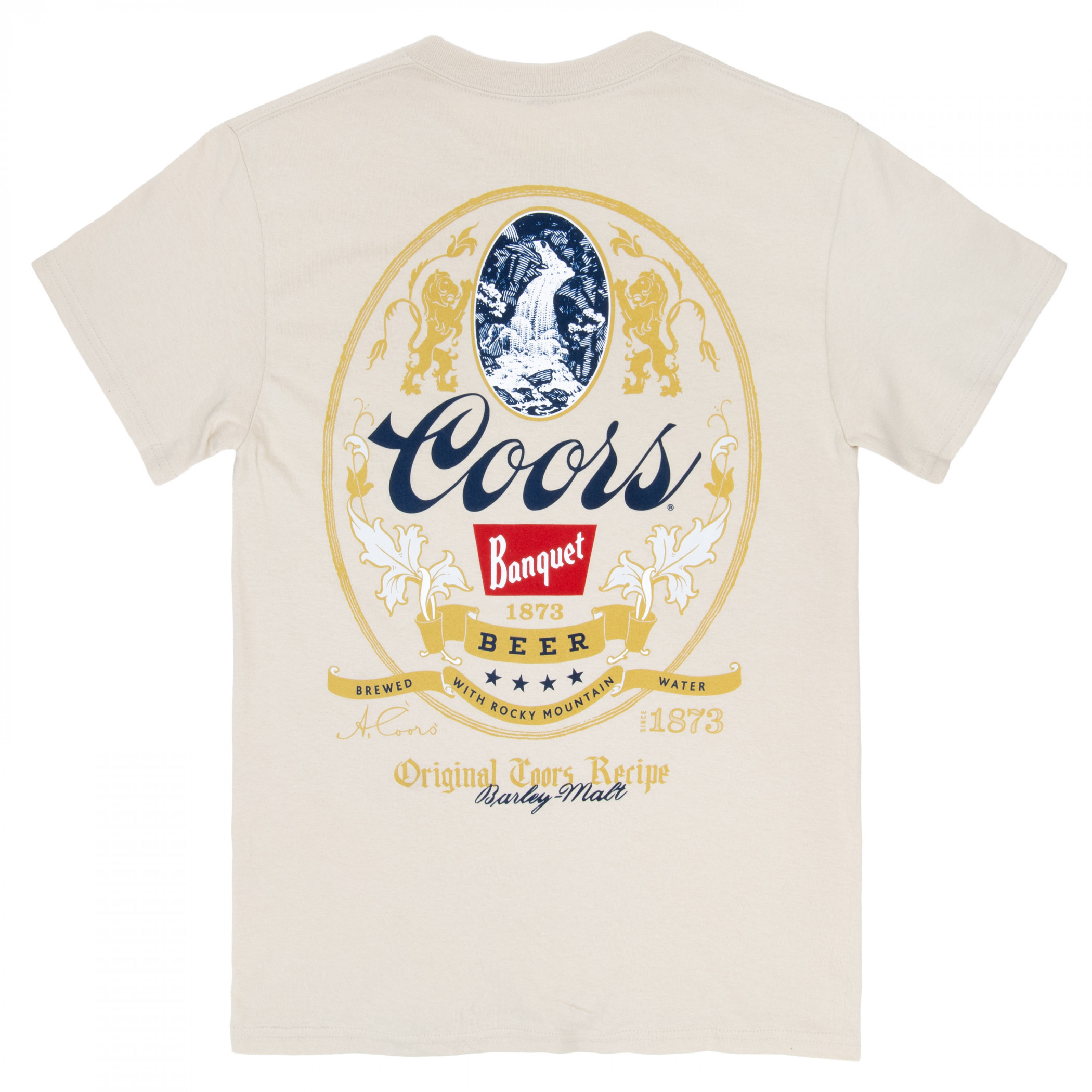 Coors Banquet Legacy Collection Front and Back Print T-Shirt