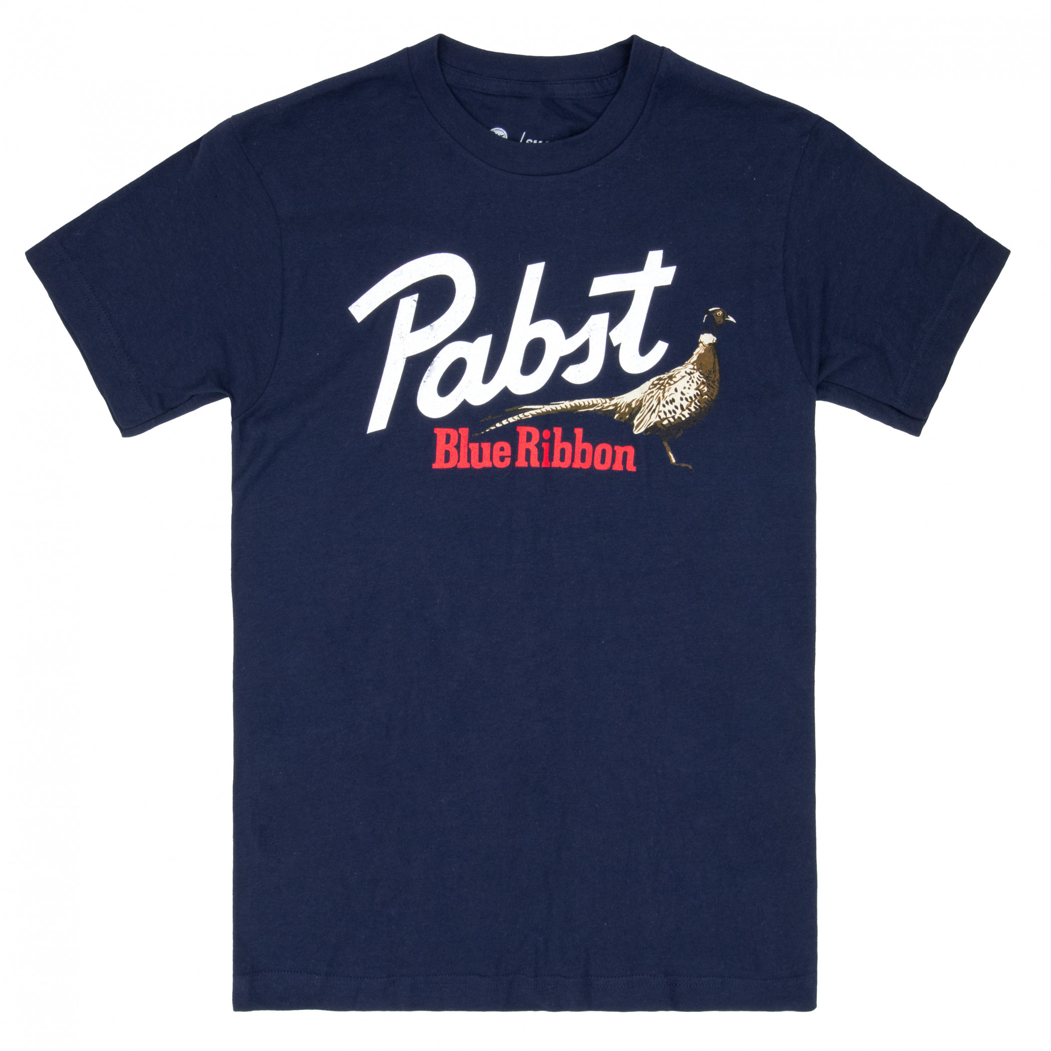 Pabst Blue Ribbon Pheasant Navy Colorway T-Shirt