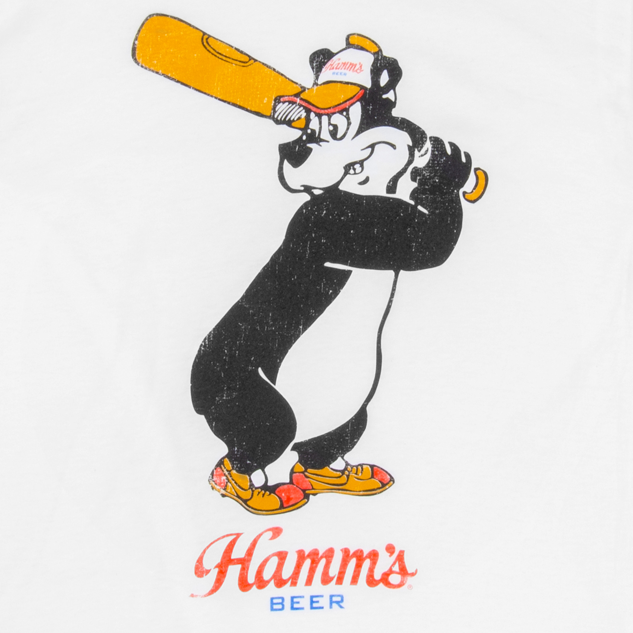 Hamm's Beer Batter Up Ringer T-Shirt
