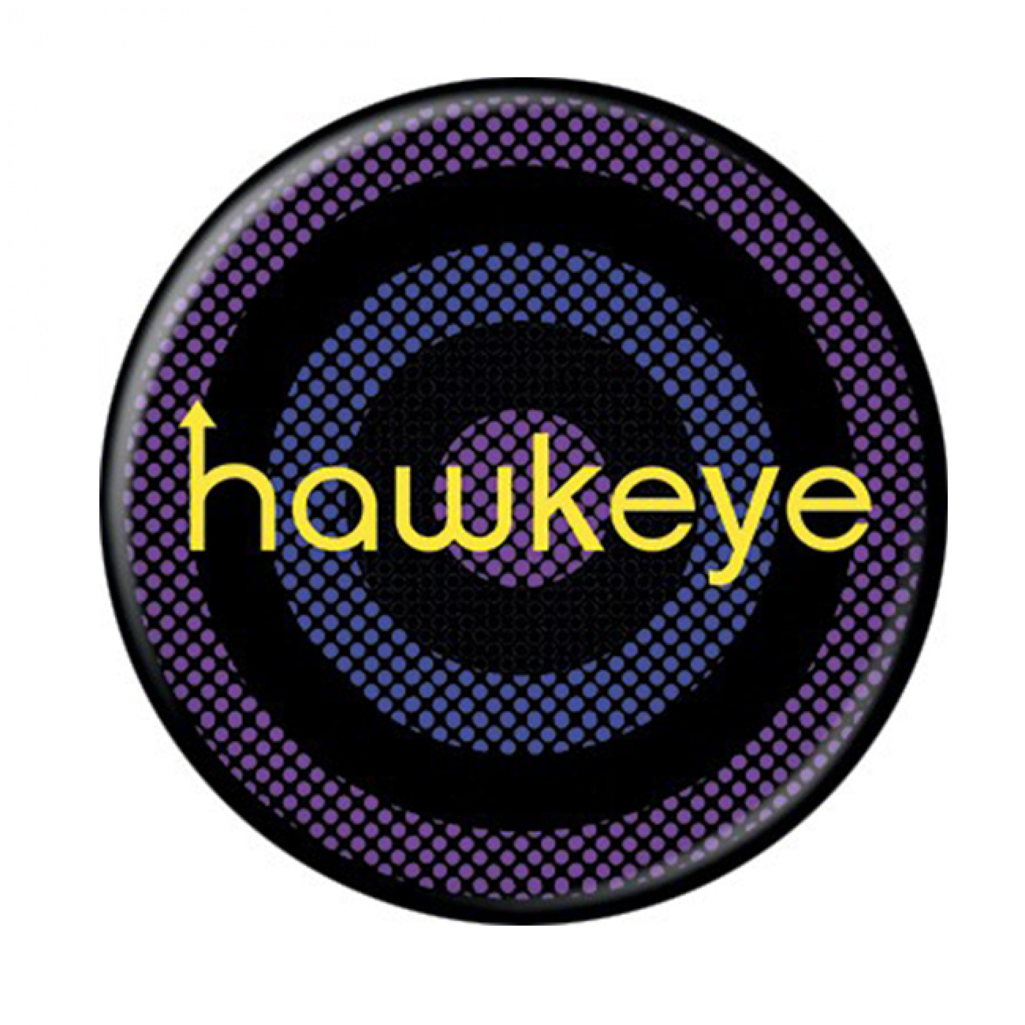 Marvel Studios Hawkeye Series Title Logo Button, Multi-Color