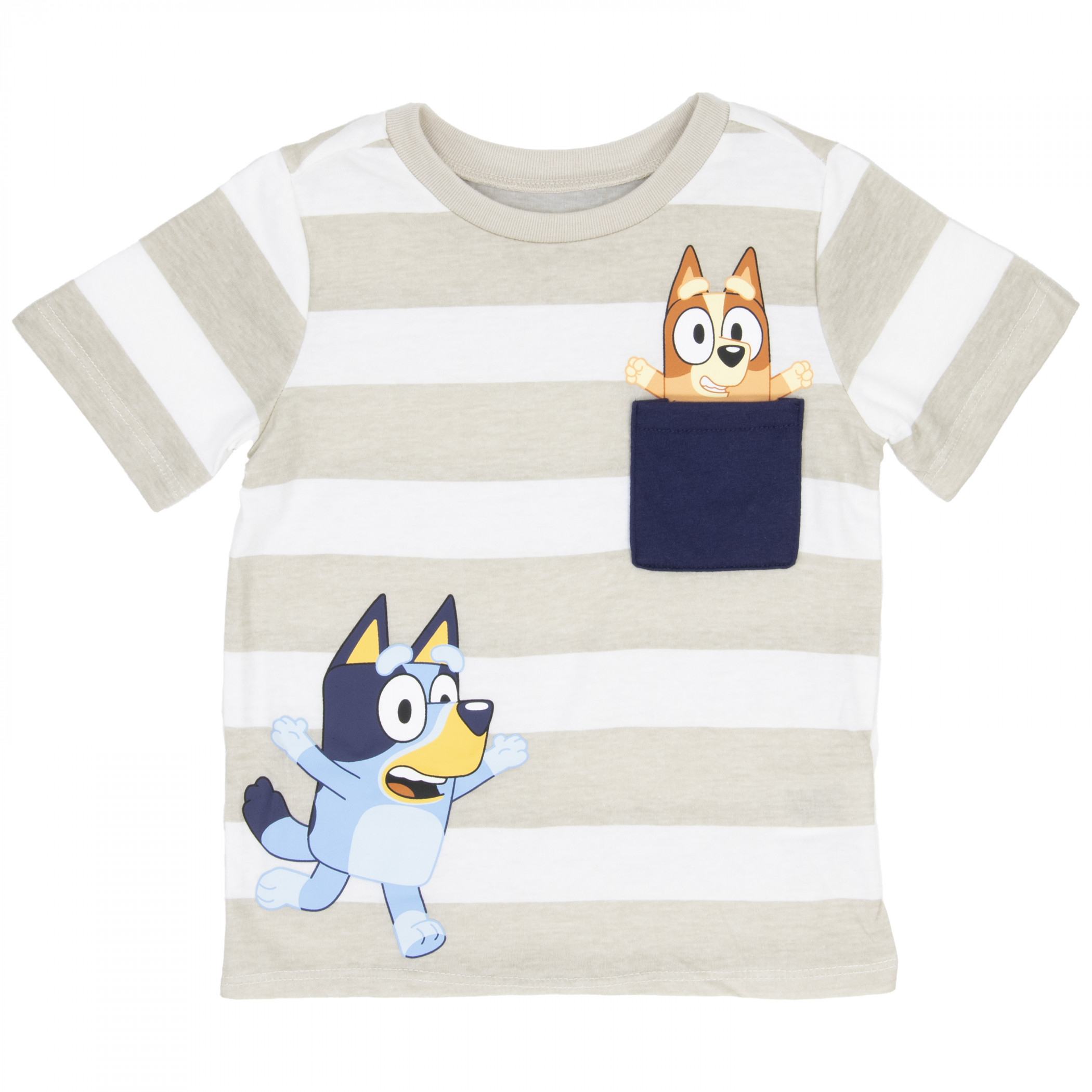 Bluey Peekaboo Bingo Boy's Shirt and Shorts 2-Piece Set Multi-Color - Picture 5 of 21