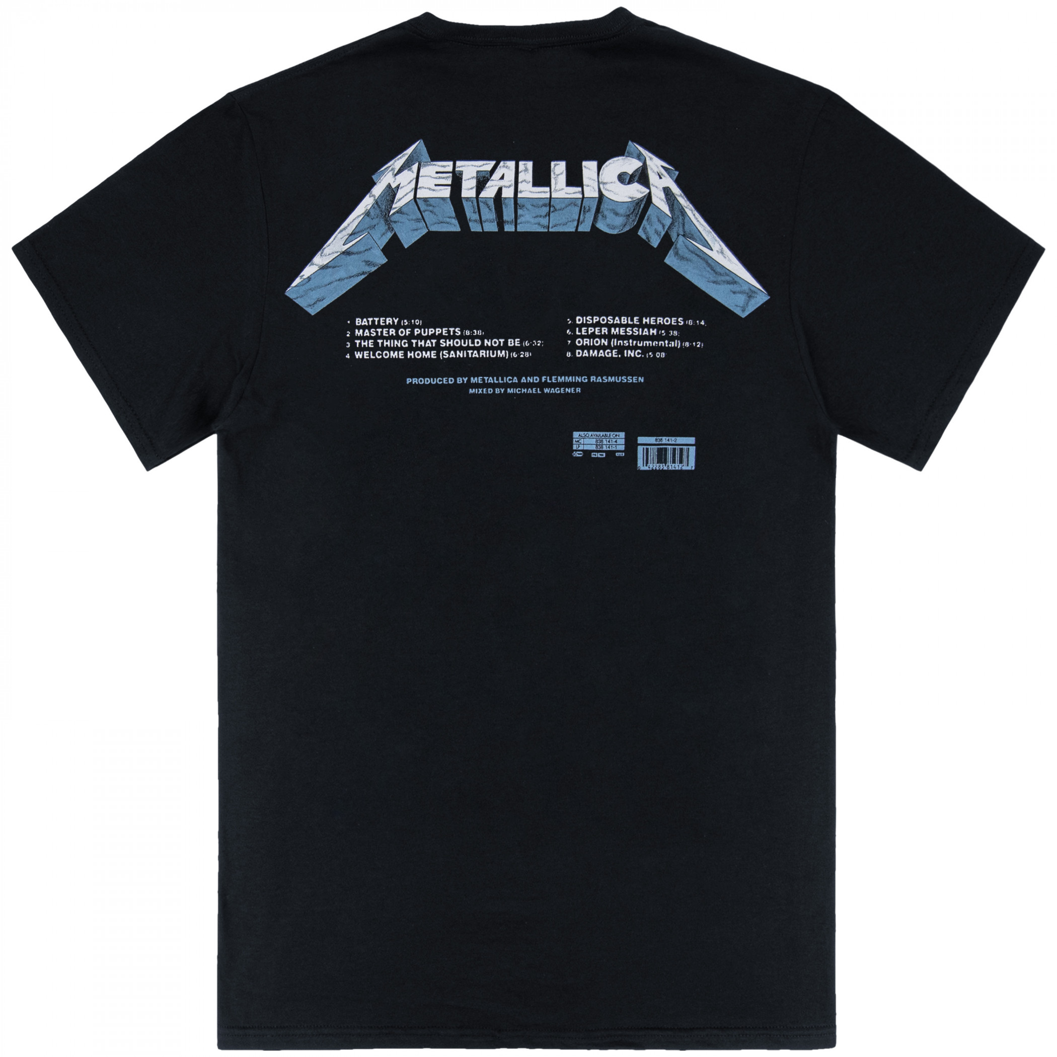 Metallica Master of Puppets Track Listing T-Shirt - image 3