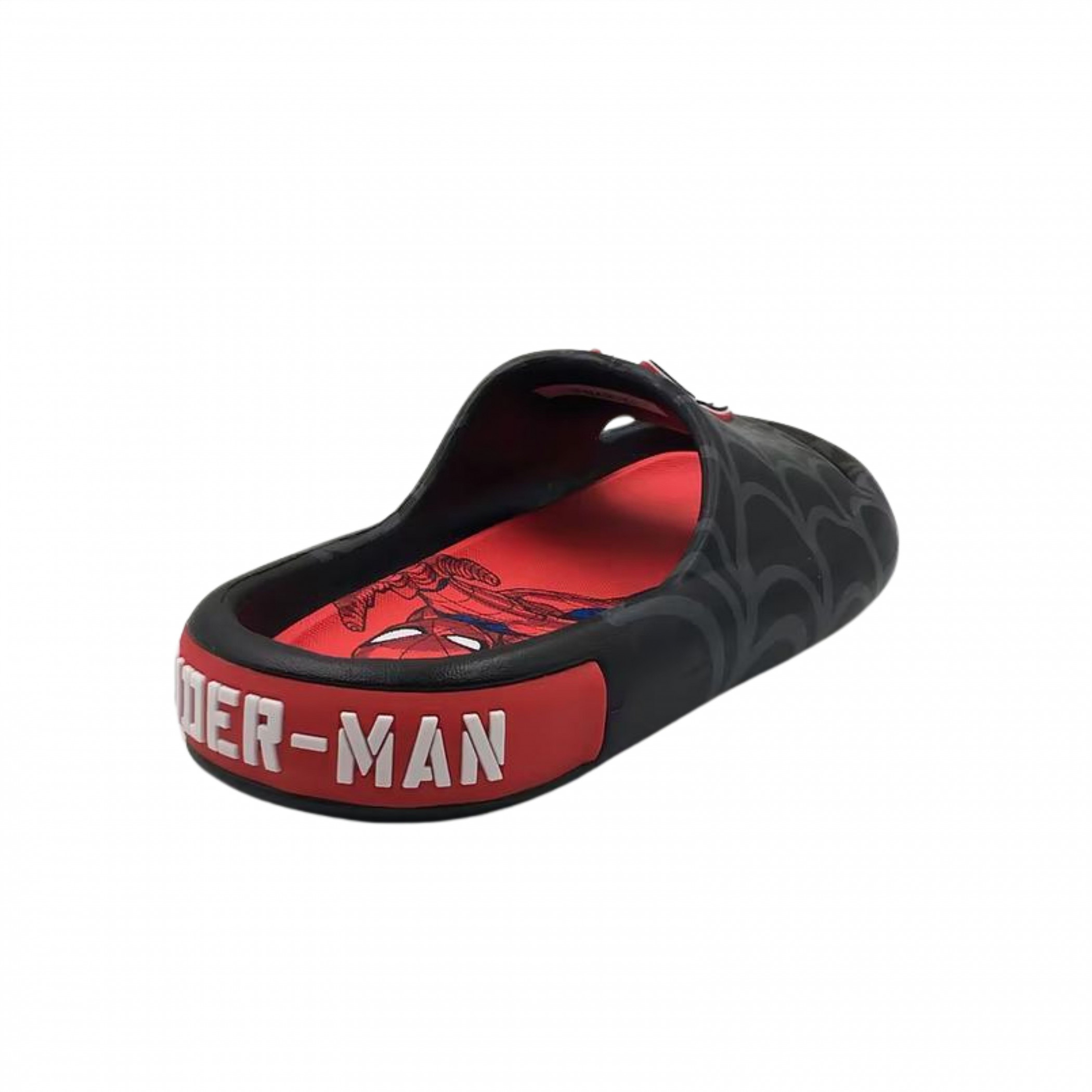 Spider-Man Webbed Logo Youth Boy's Flip Flop Slides Multi-Color - Afbeelding 9 van 35