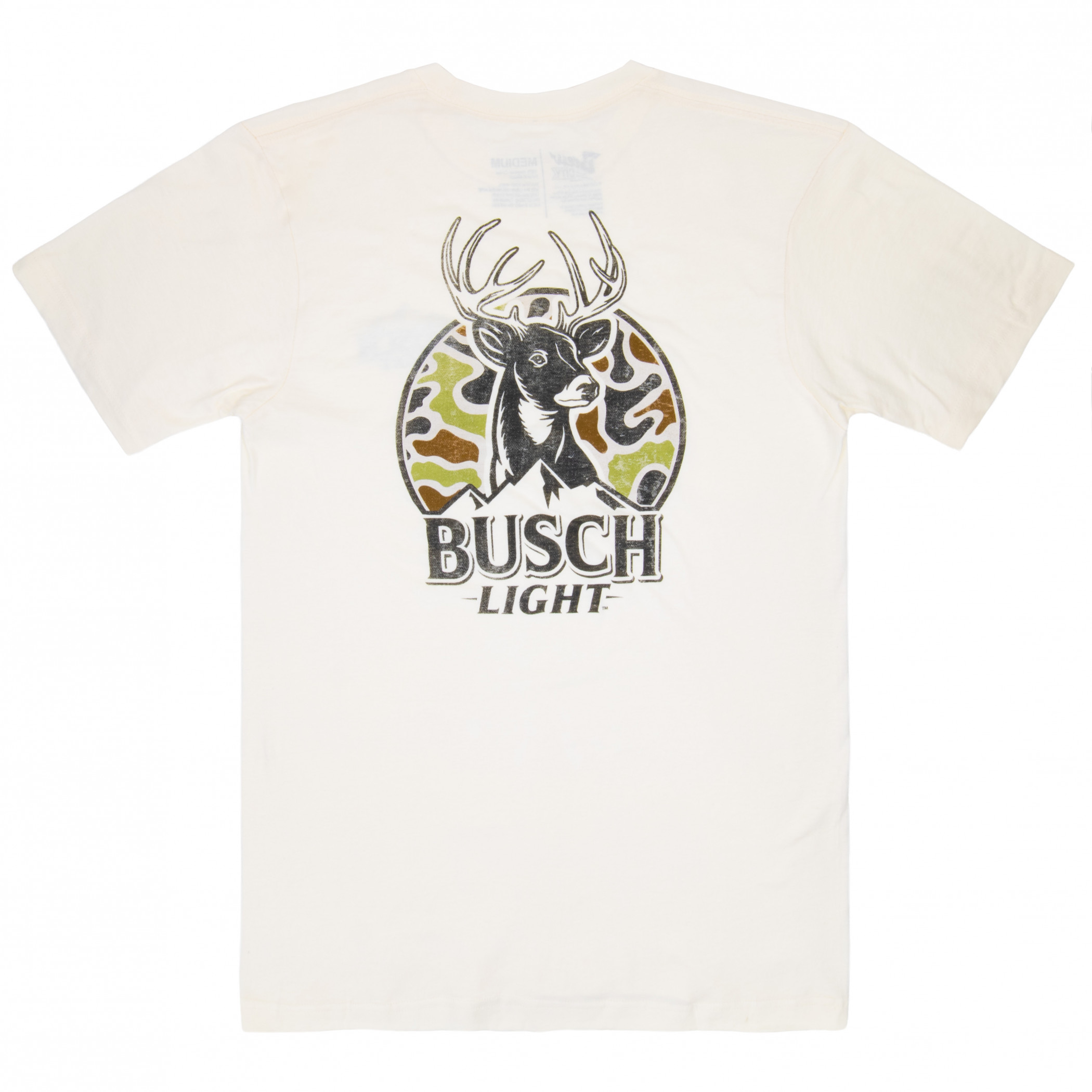 Busch Light Deer Hunting Camo Logo T-Shirt