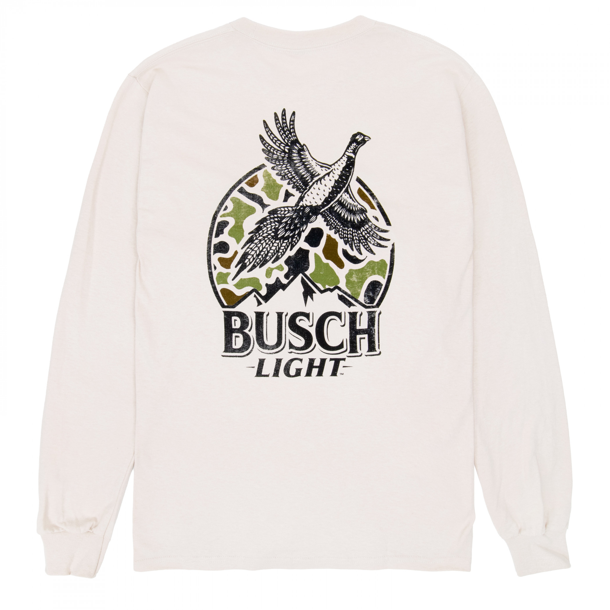 Busch Light Pheasant Hunting Long Sleeve Shirt