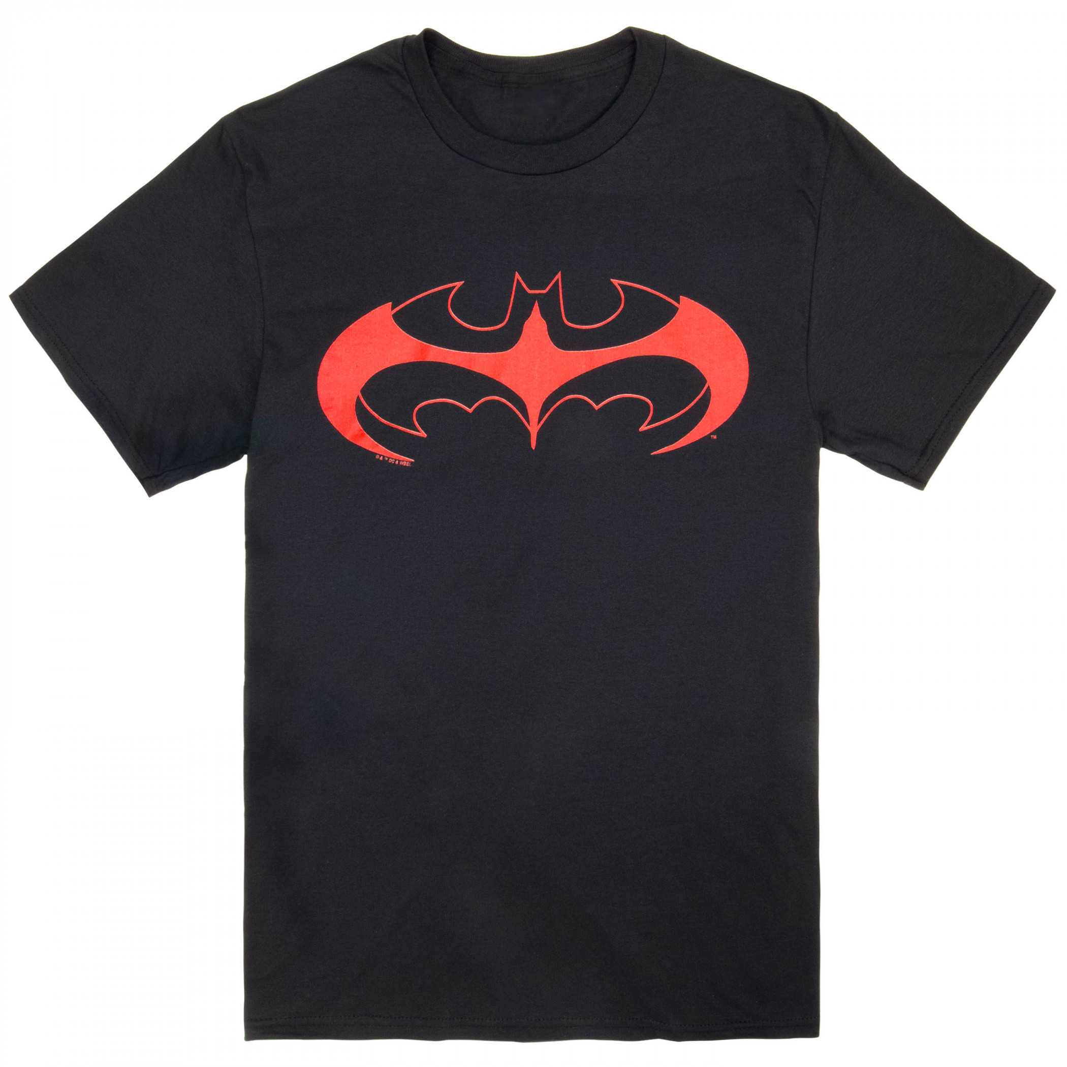 Batman and Robin Logo T-Shirt, Black