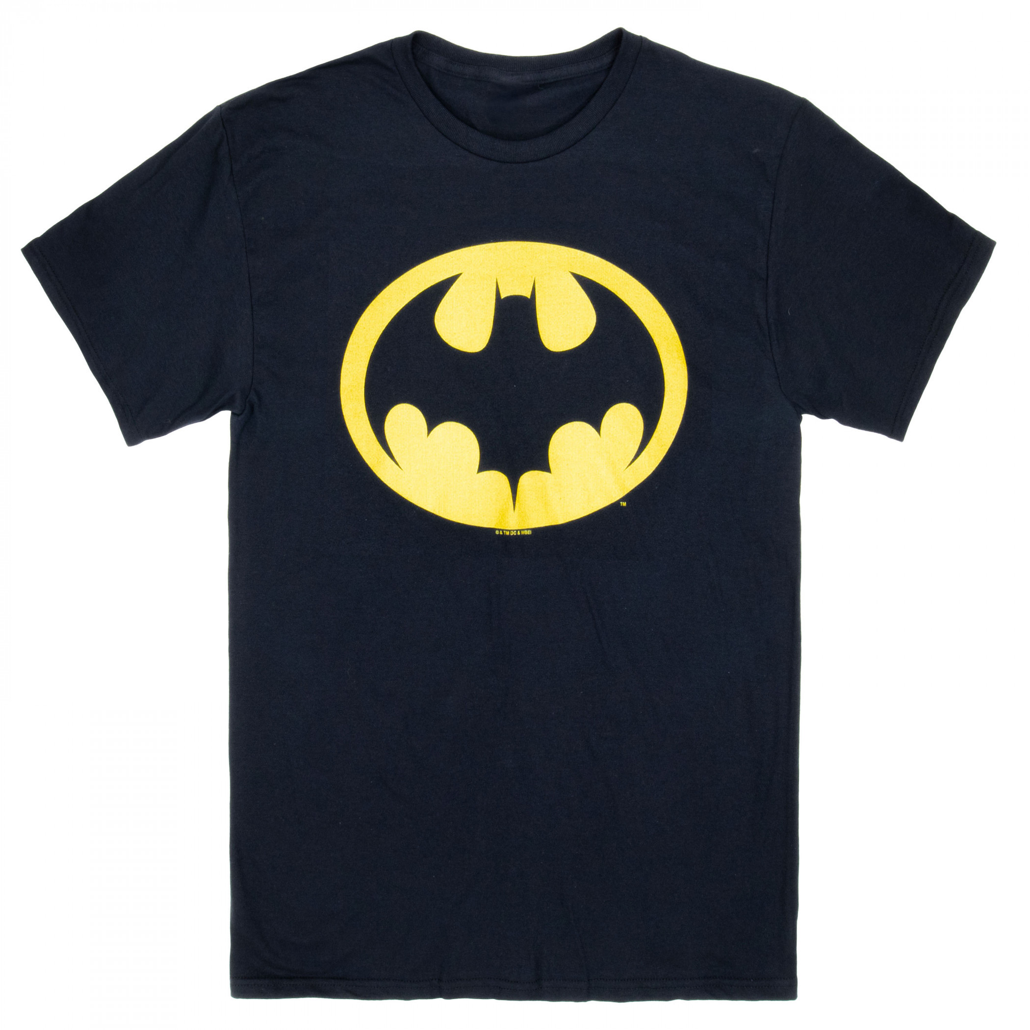 Batman Keaton 1989 Logo T-Shirt, Black