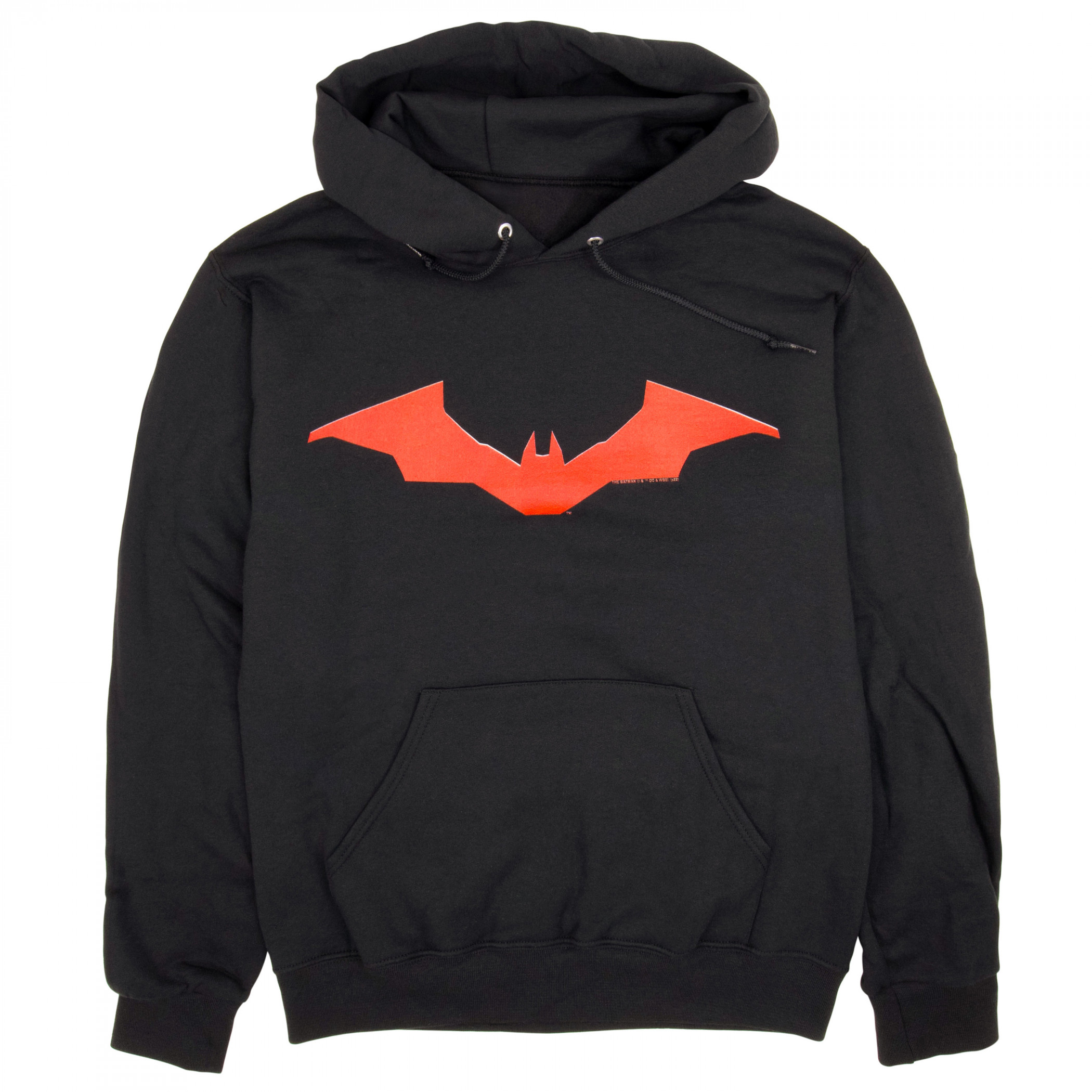 Batman Robert Pattinson Logo Hoodie, Black