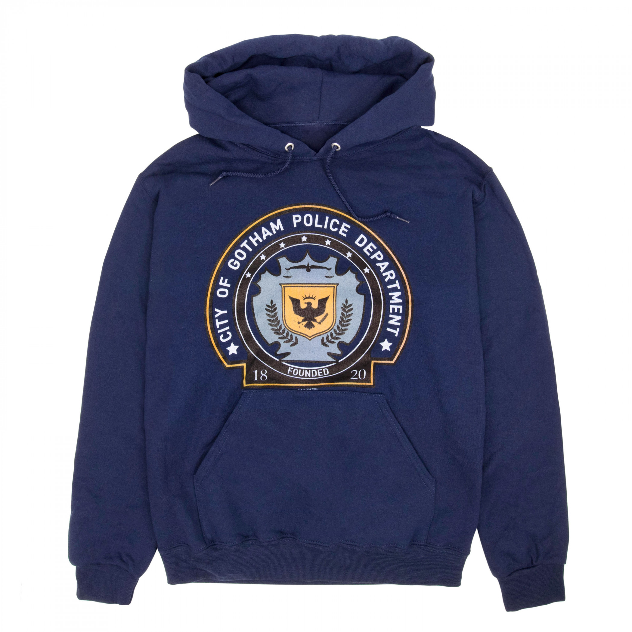 Batman GCPD Badge Logo Hoodie, Blue
