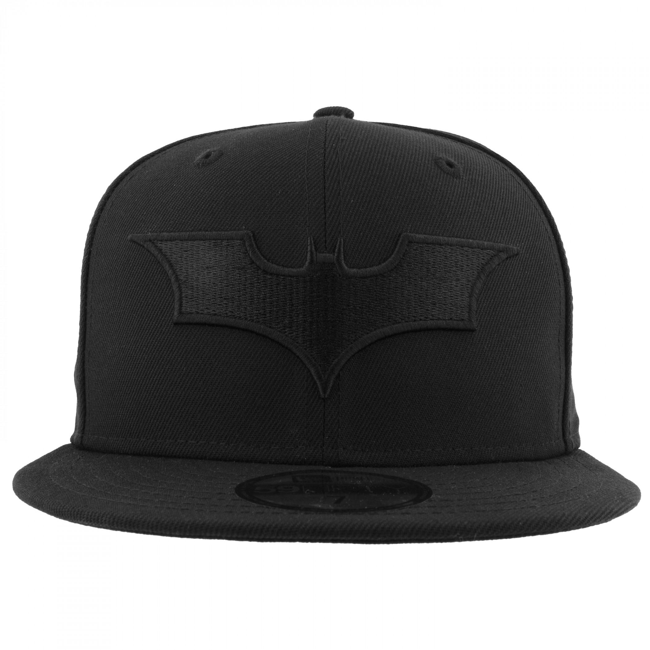 Batman Christian Bale Logo Black on Black Colorway New Era 59Fifty