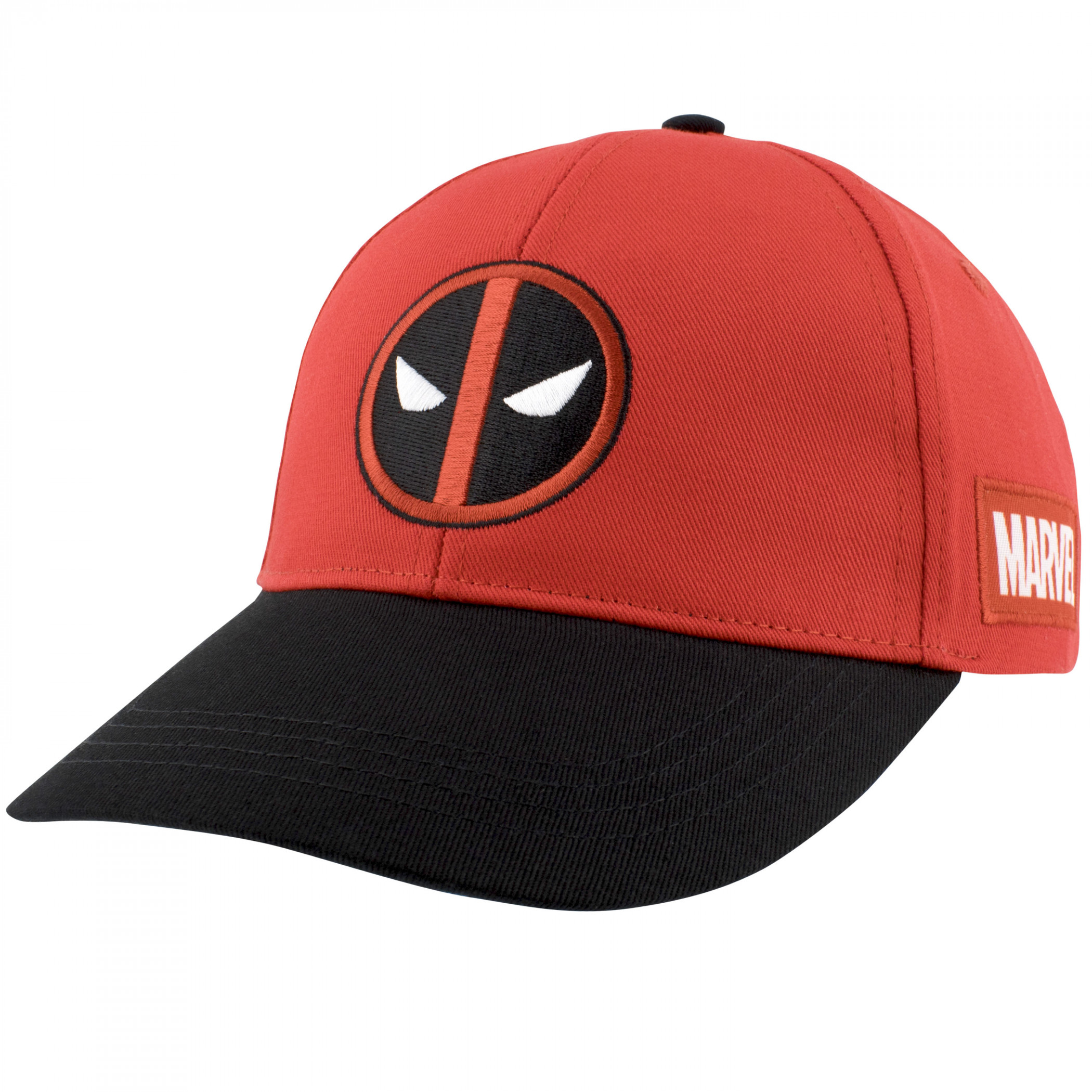 Deadpool Logo Red Snapback Hat, Red
