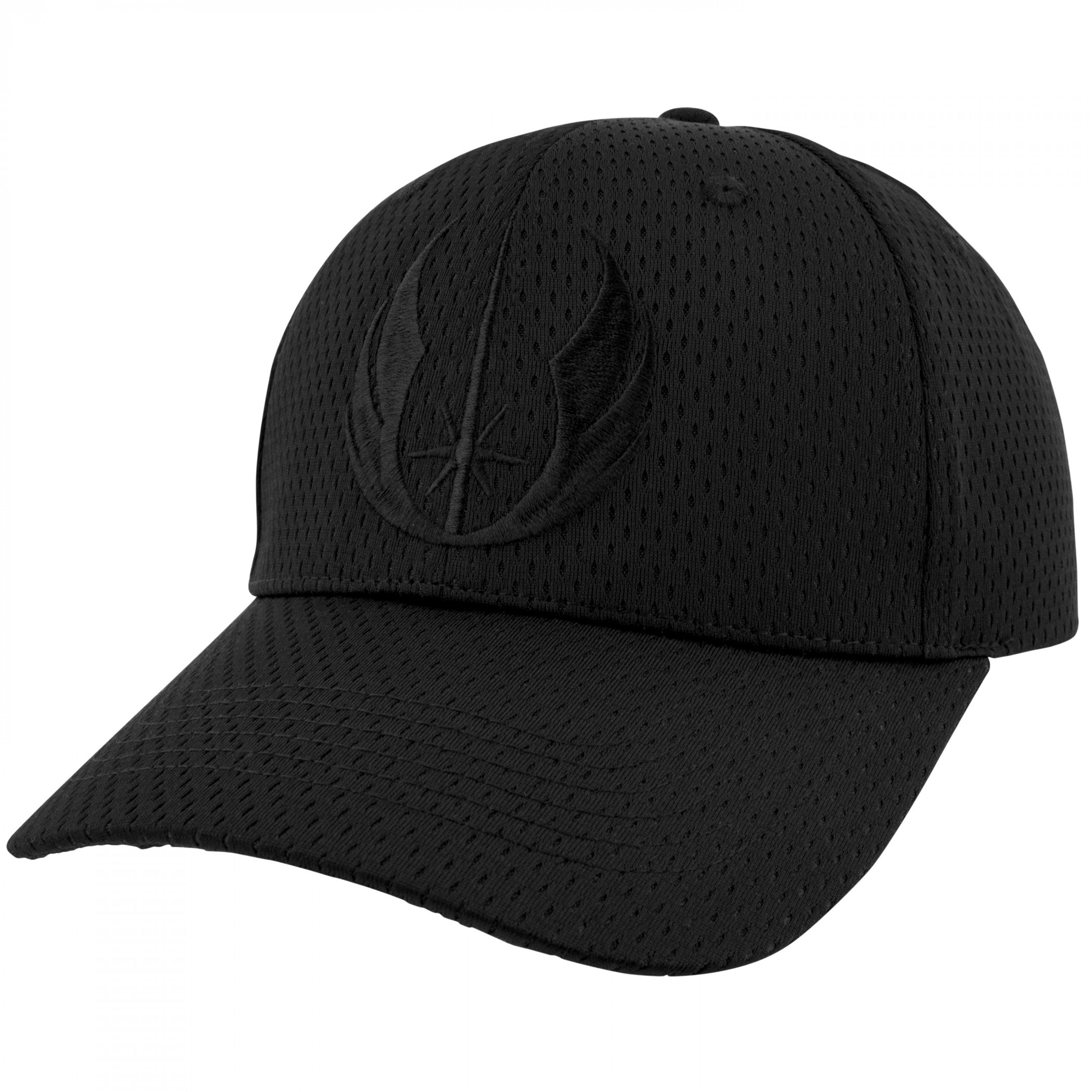 Star Wars Jedi Order Logo Black on Black Snapback Hat, Black