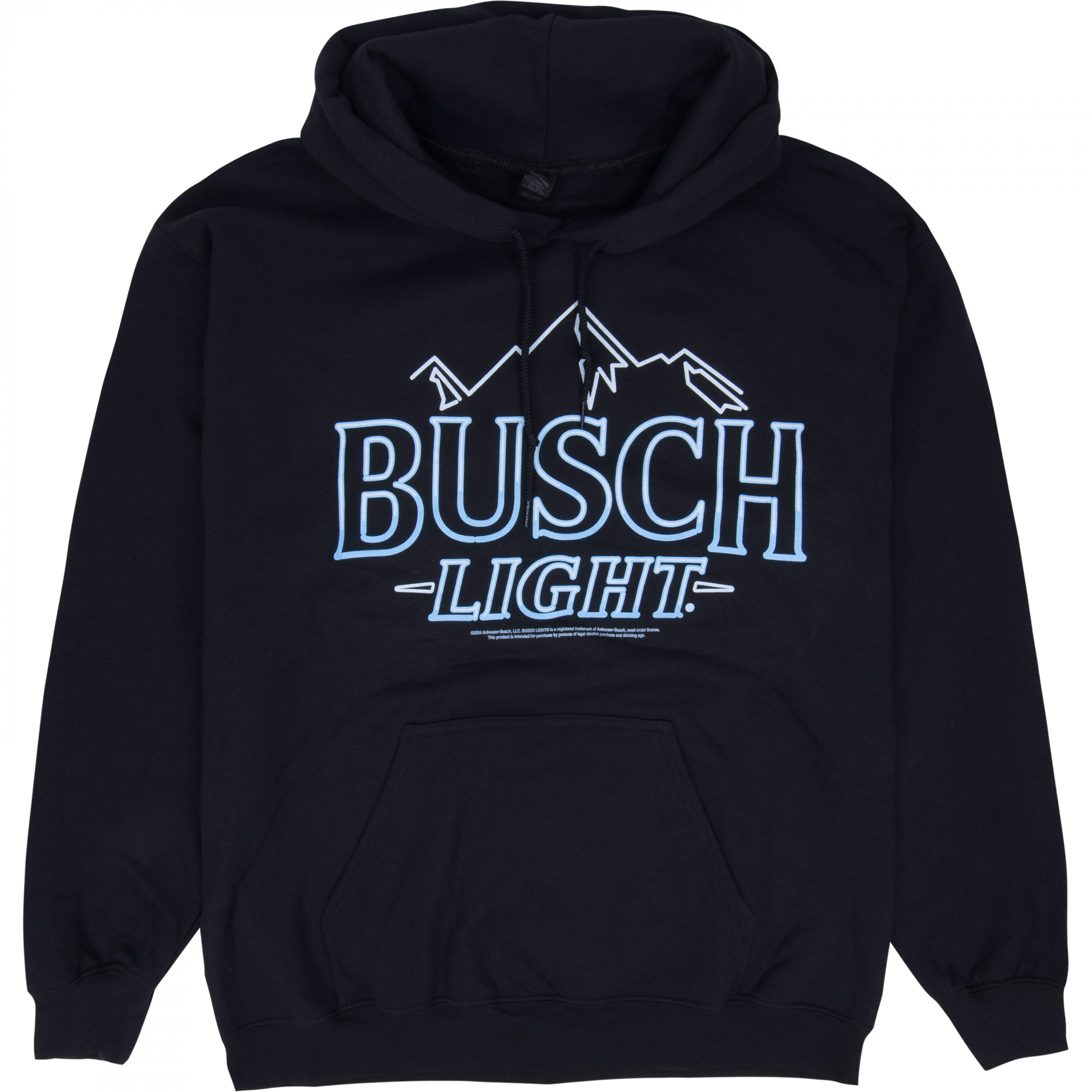 Busch Light Neon Logo Pull-Over Hoodie