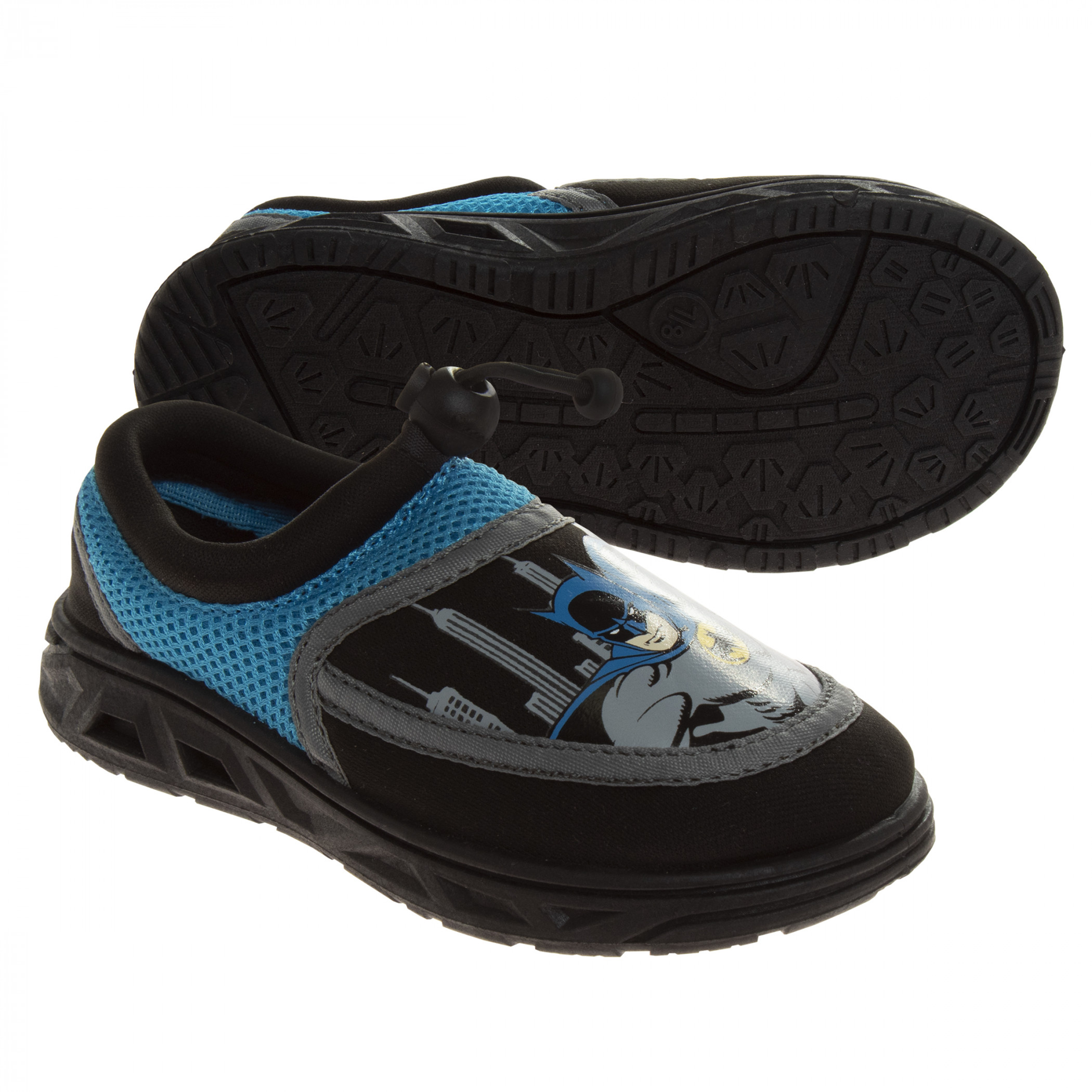 Batman Waterproof Slip-on Kid's Swim Slippers, Multi-Color