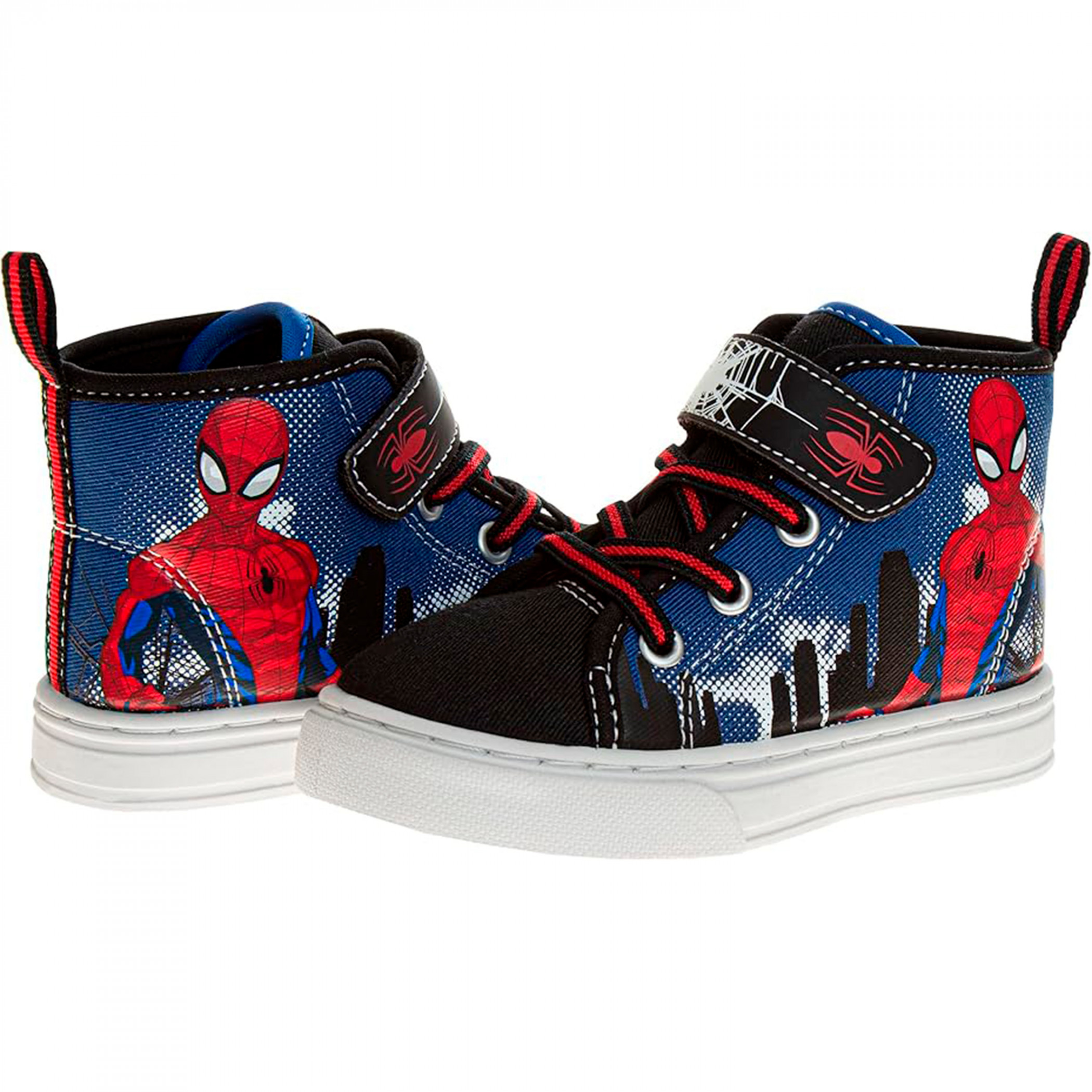 Spider-Man High Top Athletic Kid's Shoes, Multi-Color