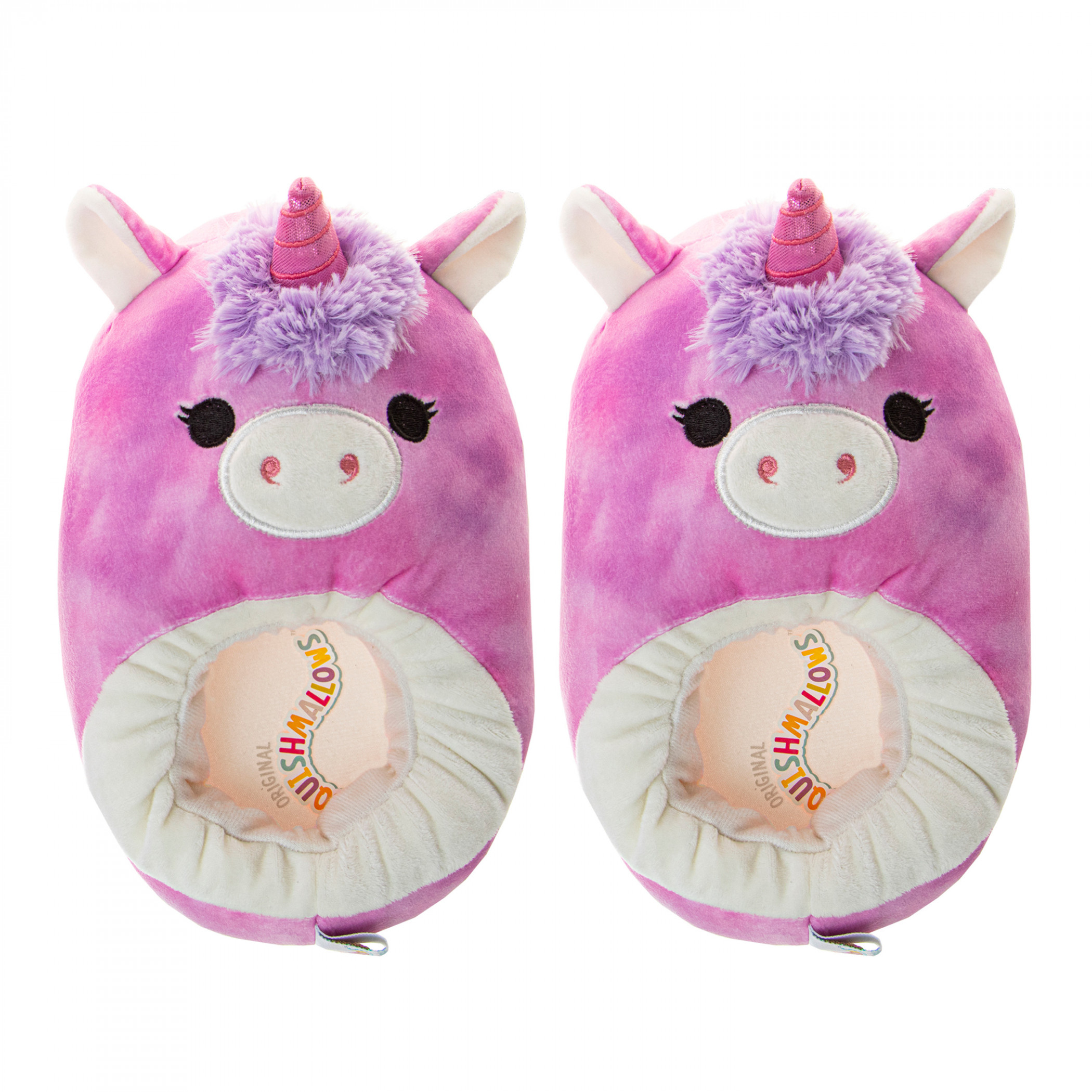 Squishmallows Plush Adult's Slippers, Purple