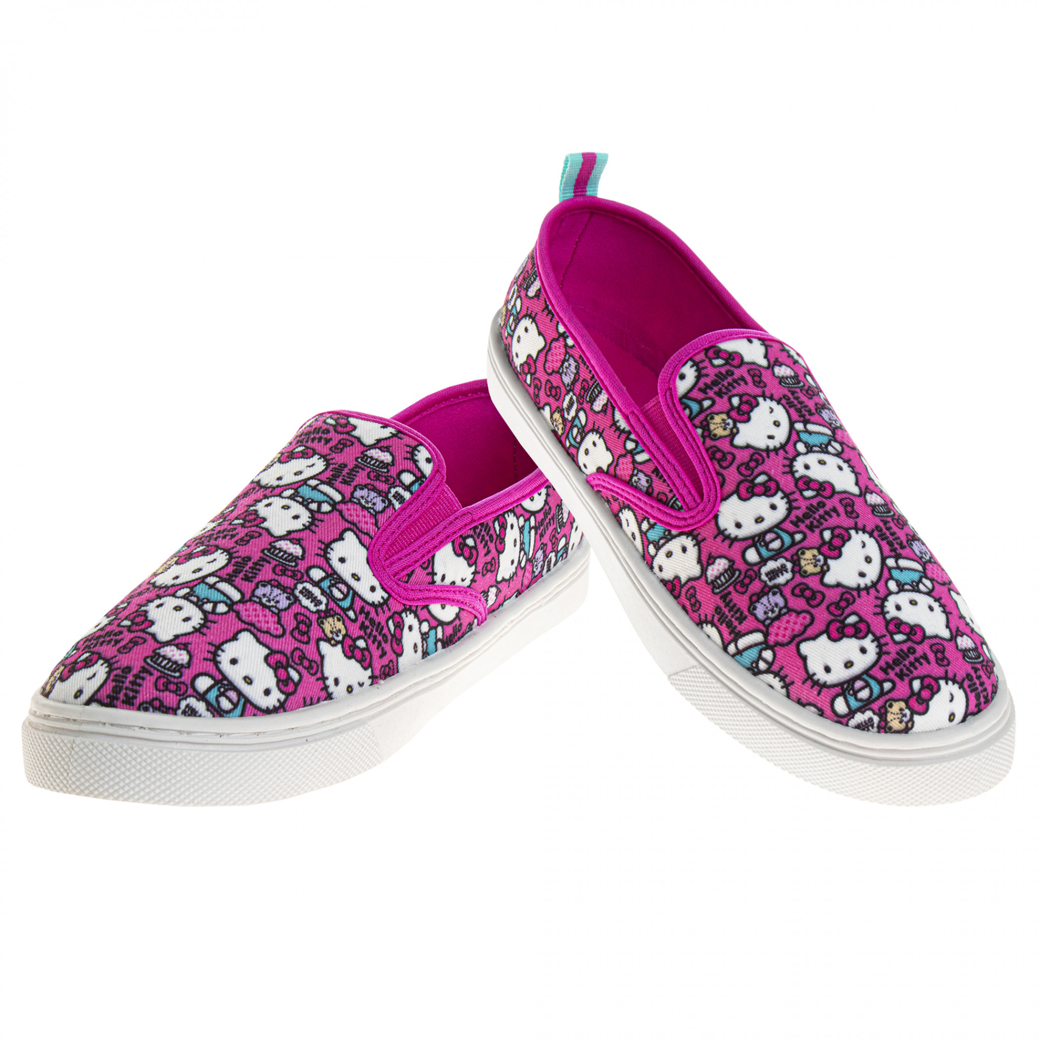 Hello Kitty Collage Low Top Women's Sneakers, Pink