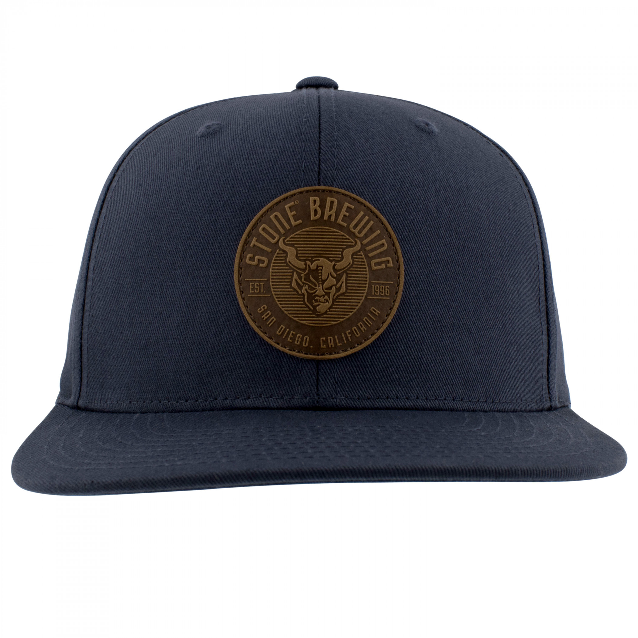 Stone Brewing Criterion Leather Patch Snapback Hat - image 2
