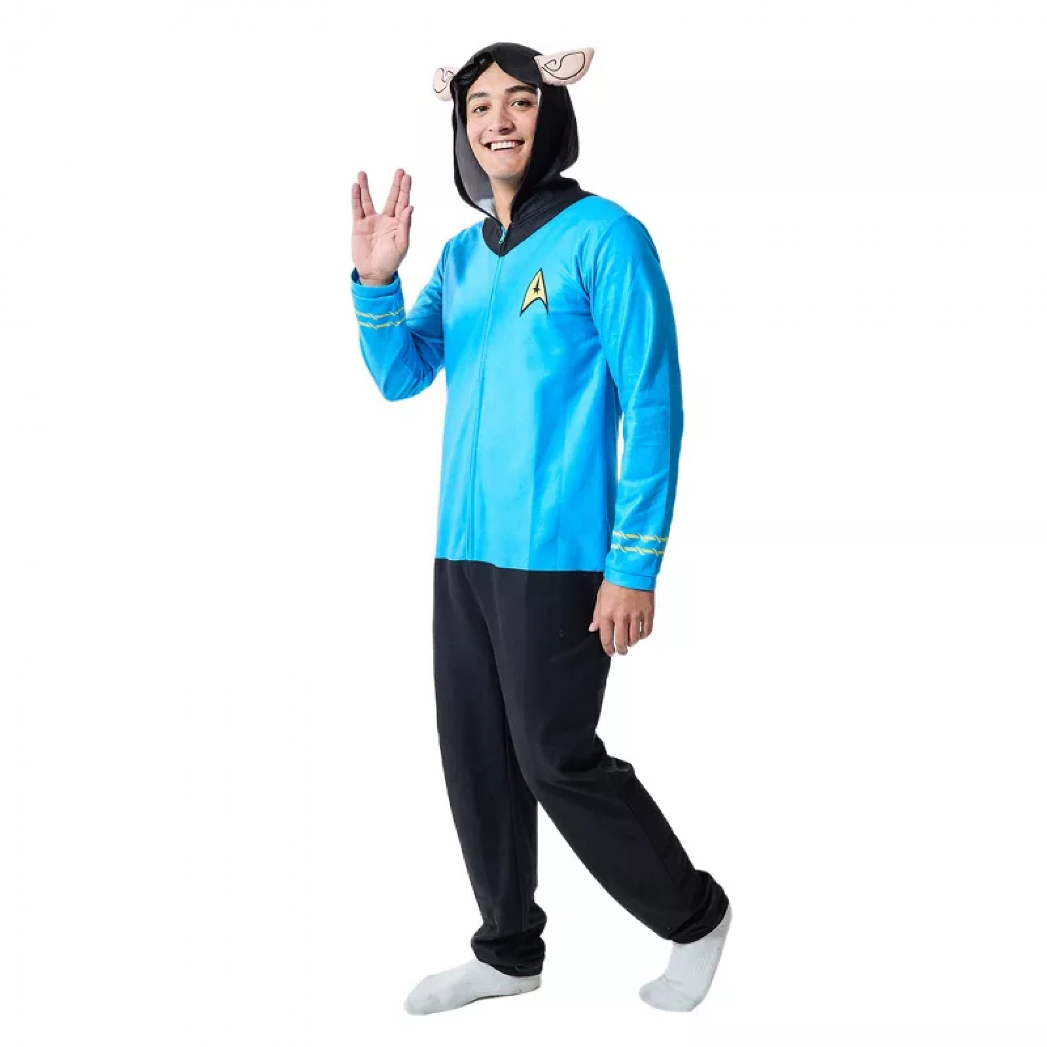 Star Trek Spock Costume Adult's Union Suit, Multi-Color