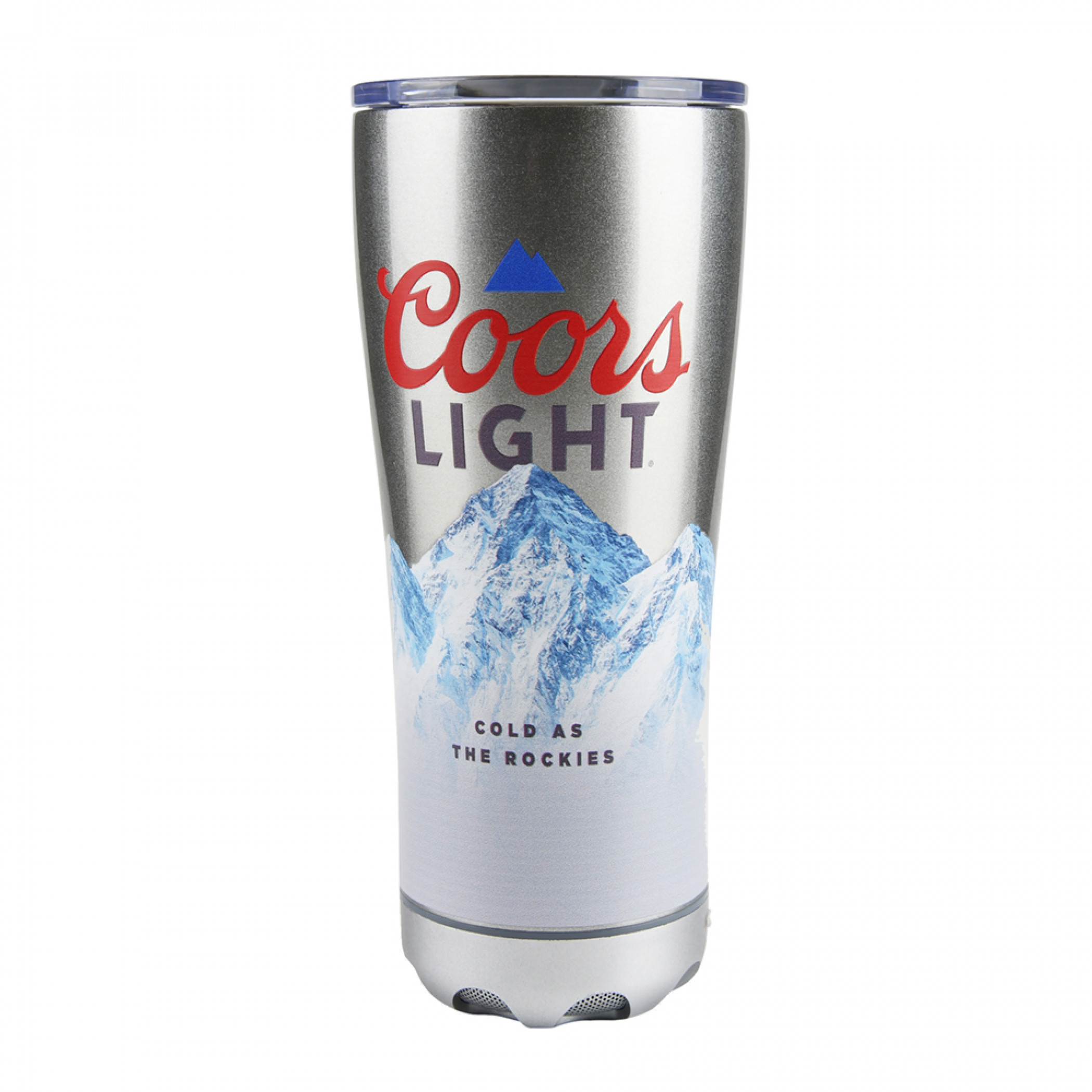 Coors Light Stainless Steel Tumbler with Built in Bluetooth Speaker