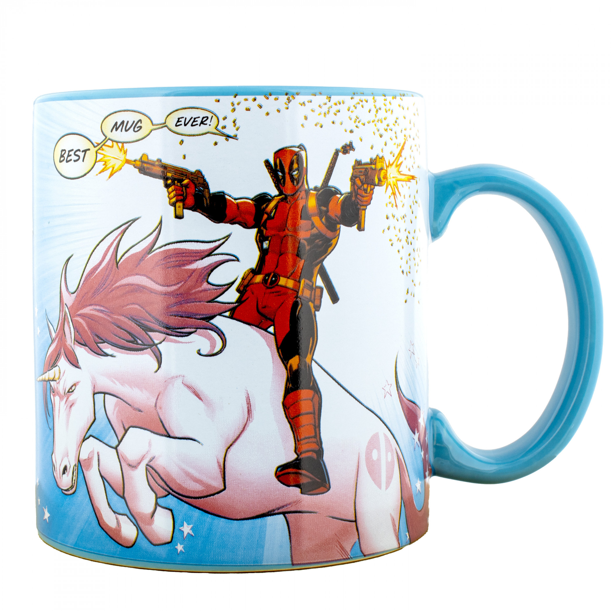 Deadpool Best Mug Ever 20oz Ceramic Mug, Multi-Color