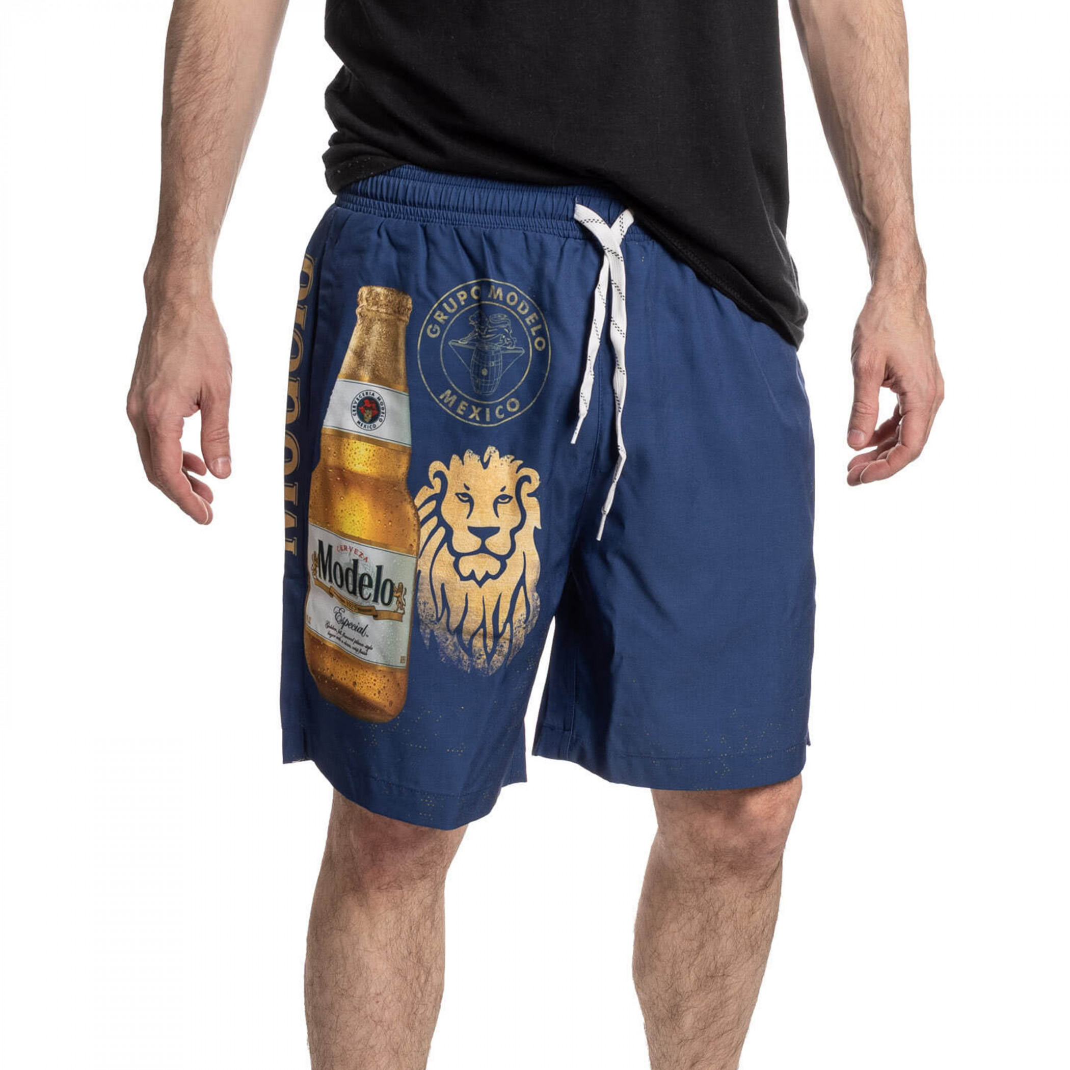 Modelo Especial Golden Logo Board Shorts
