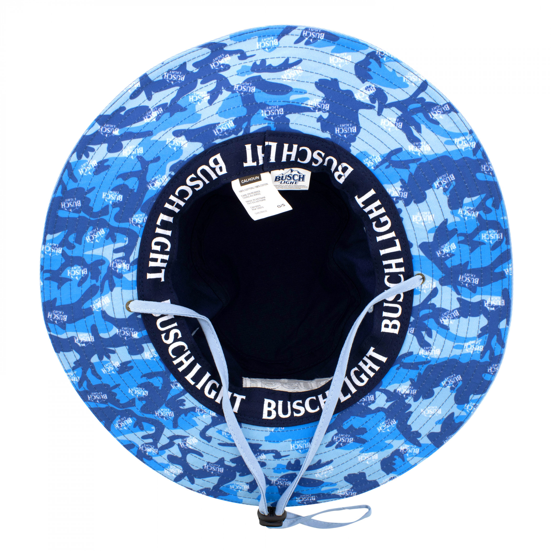 Busch Light Camo Under Brim Print Life Guard Hat