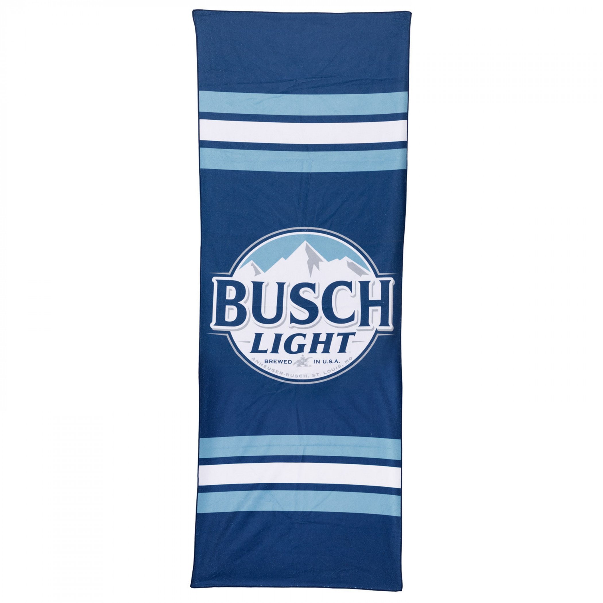 Busch Light Classic Logo Striped Towel