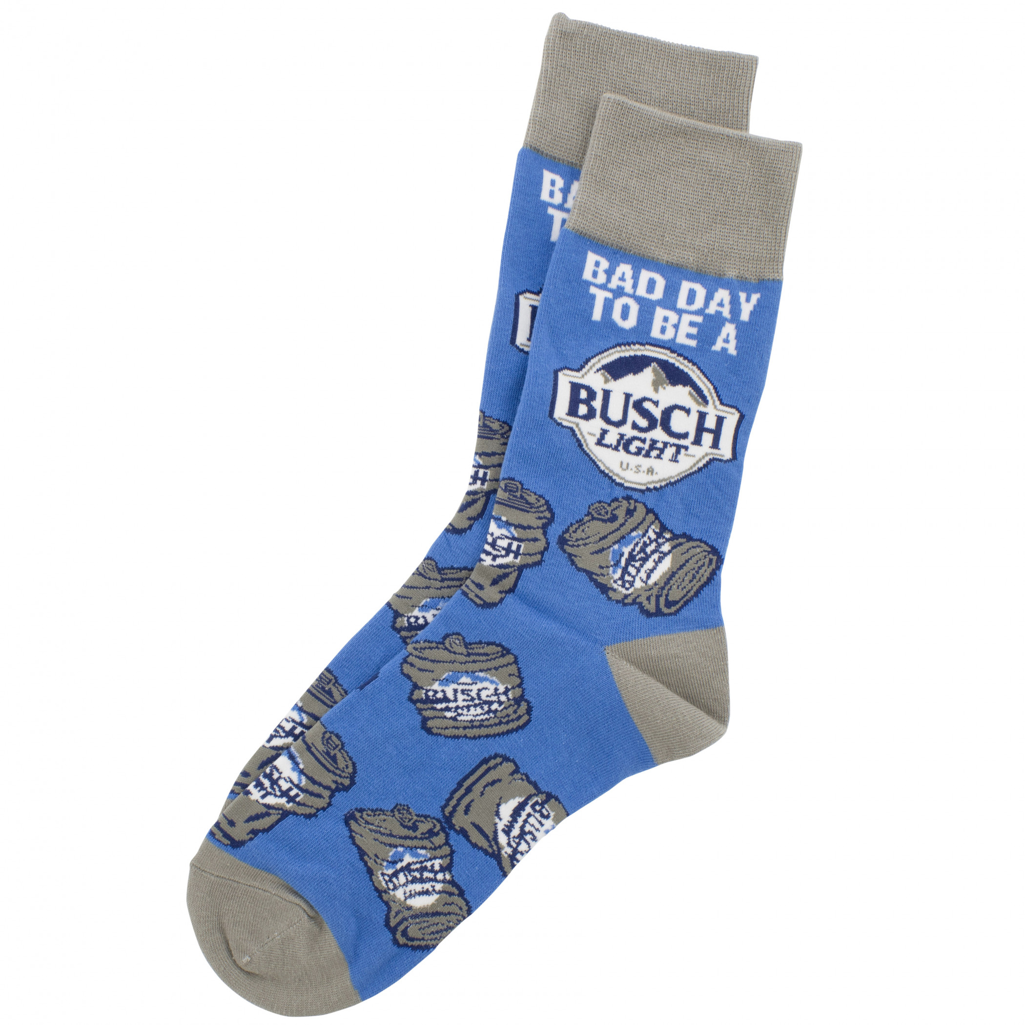 Busch Light Bad Day to be a Can Crew Socks