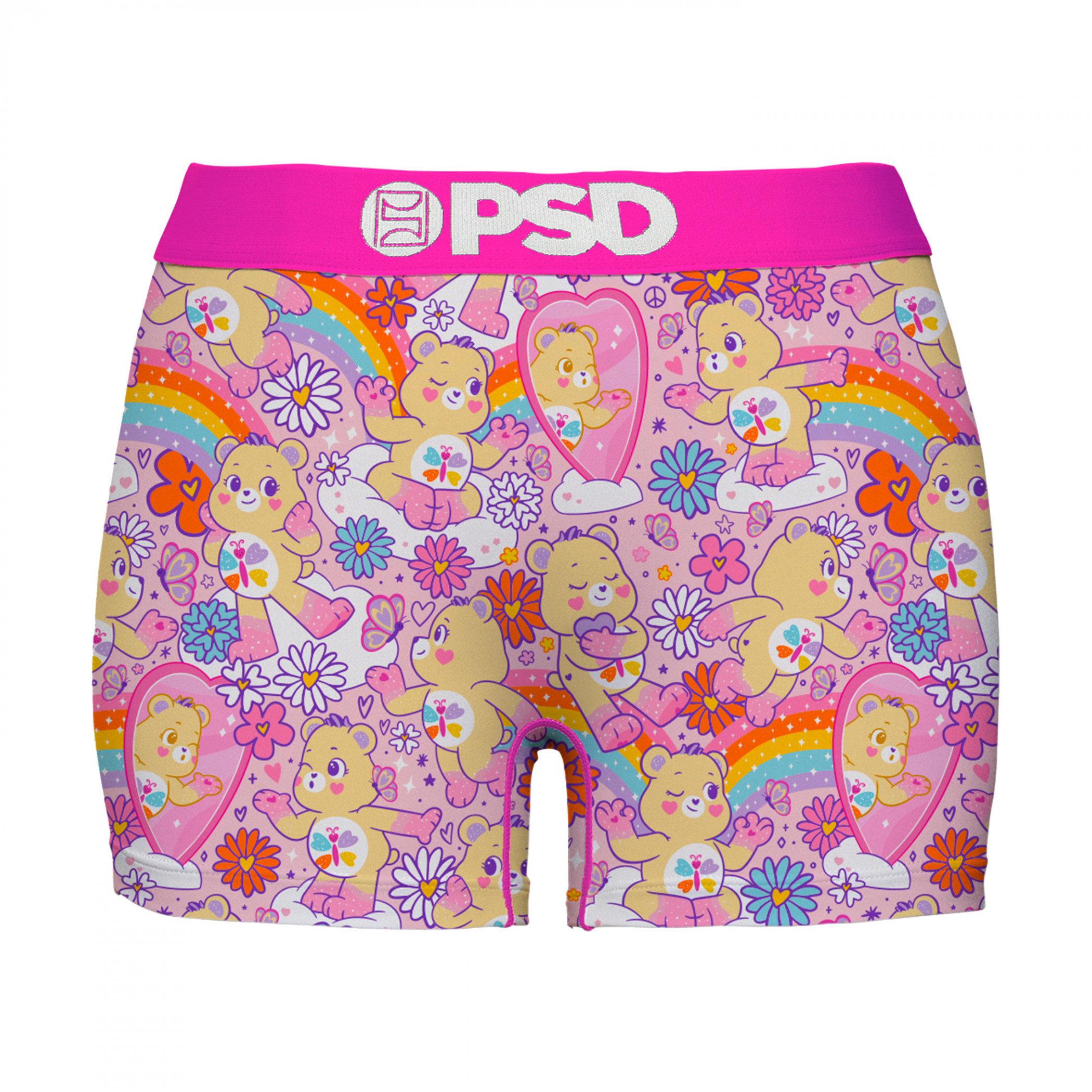 Care Bears Self-Care PSD Boyshorts Underwear, Pink