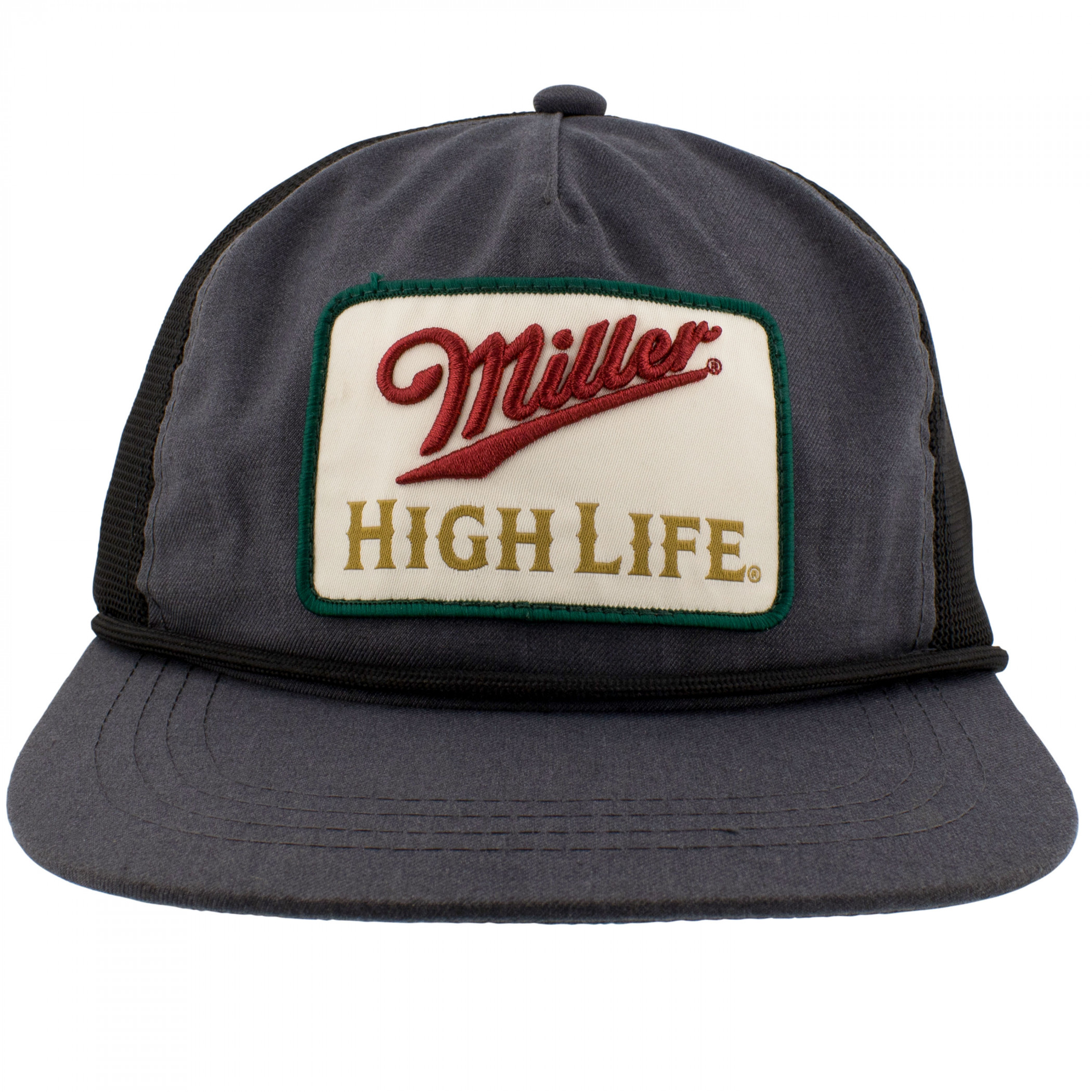 Miller High Life Logo Woven Label Hat