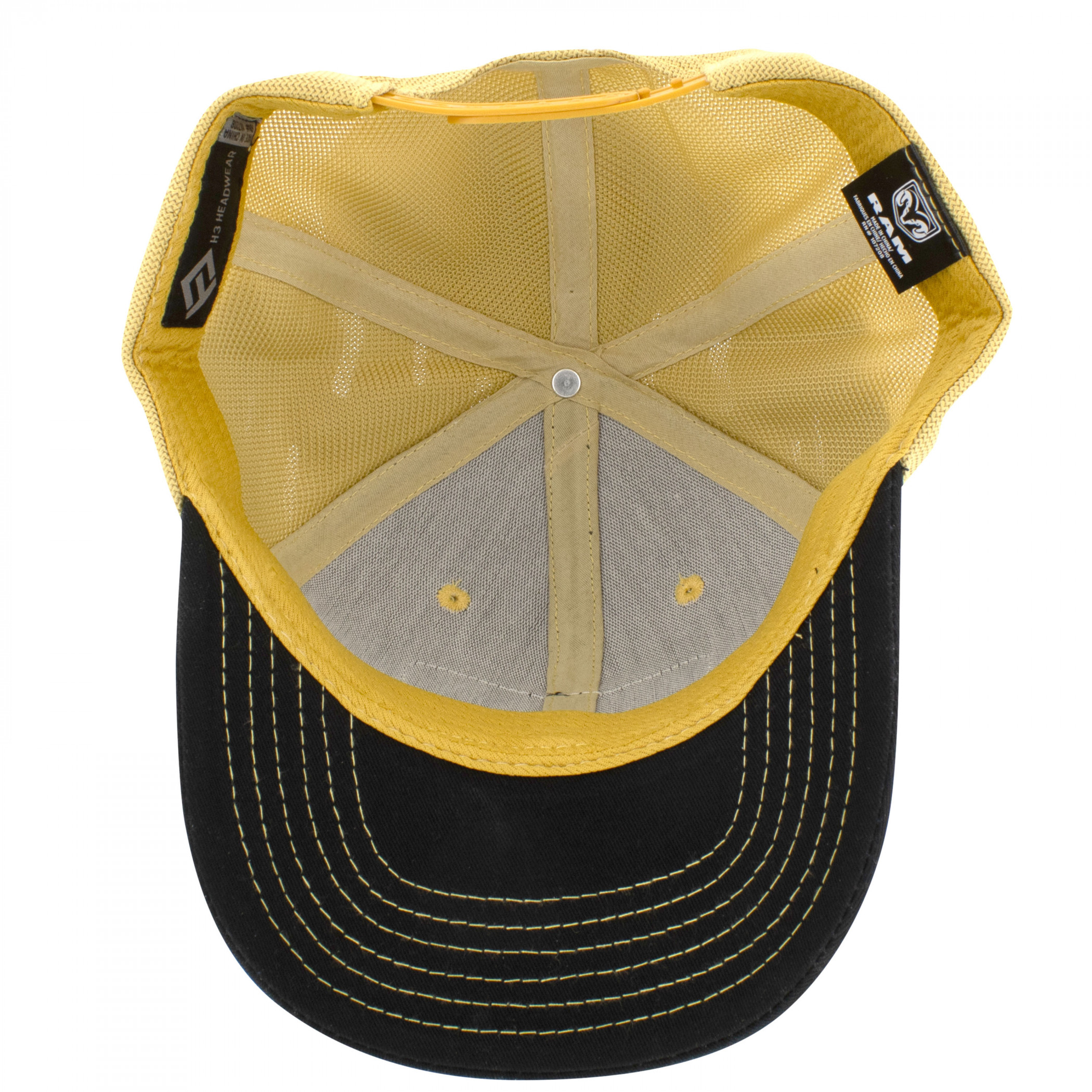 Ram Embroidered Logo Patch Cotton Twill Rope Hat