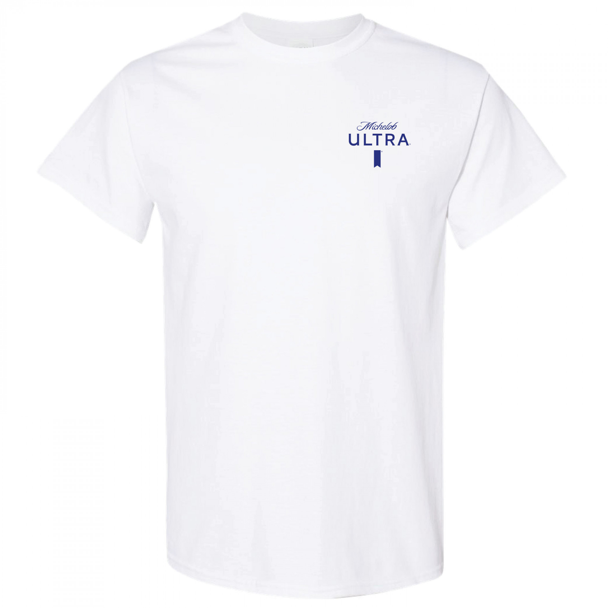 Michelob Ultra Golf Cart Front and Back Print T-Shirt