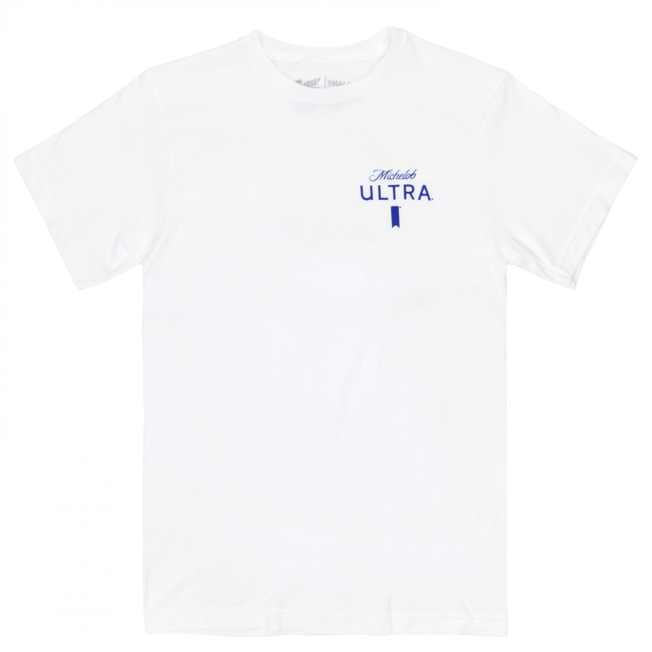 Michelob Ultra Golf Cart Front and Back Print T-Shirt