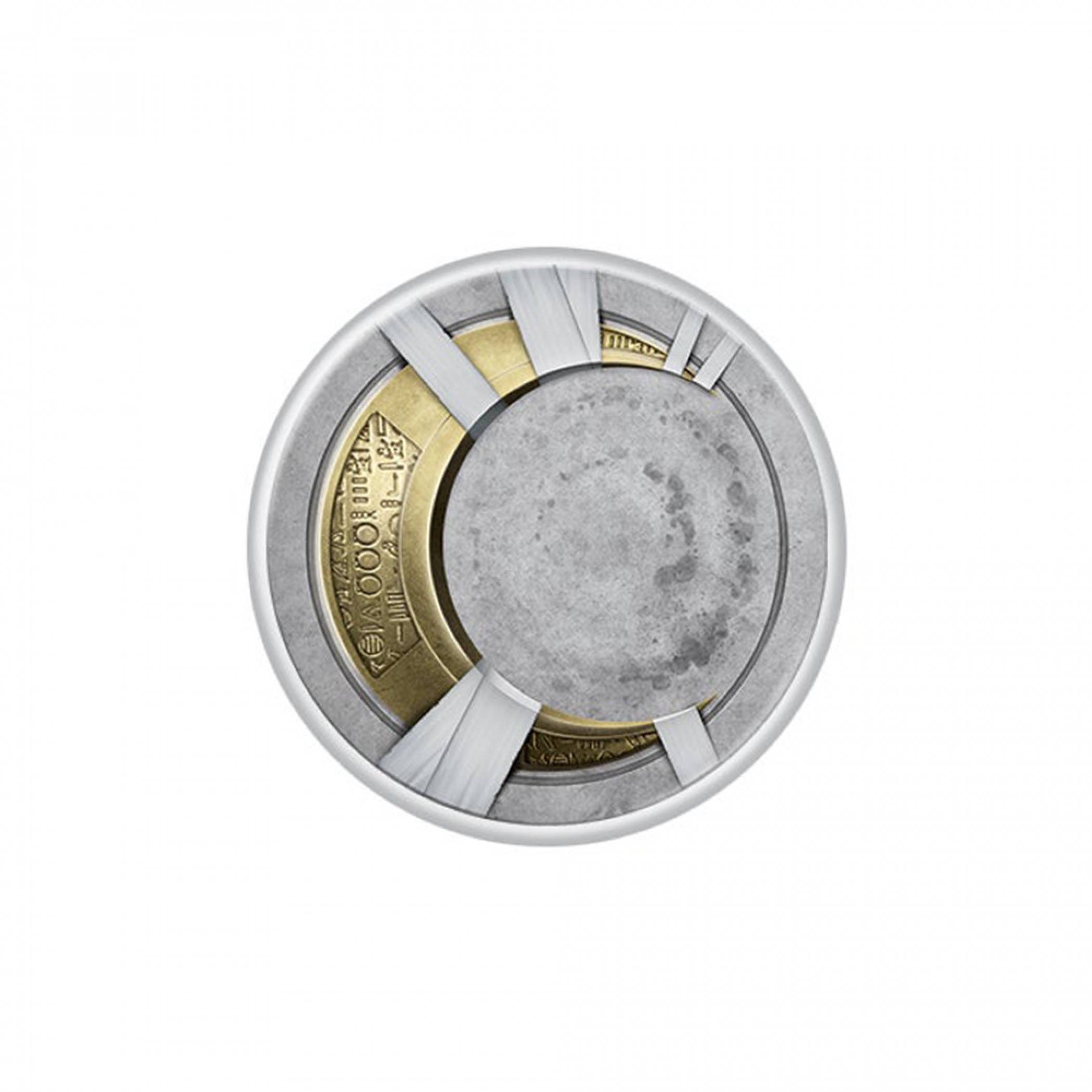 Marvel Studios Moon Knight Series Moon Wrapped Symbol Button, Multi-Color