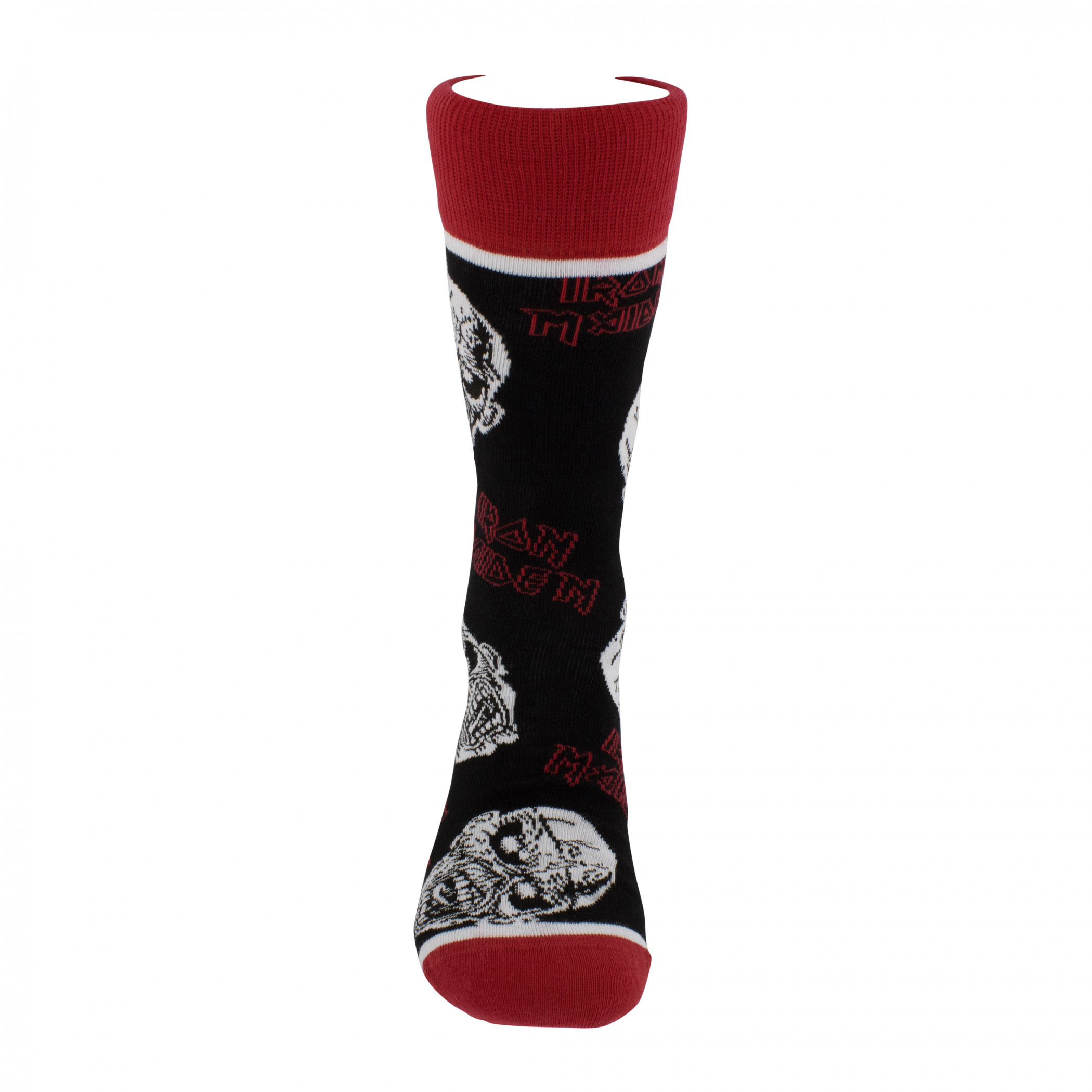 Iron Maiden Eddie Skulls Crew Socks