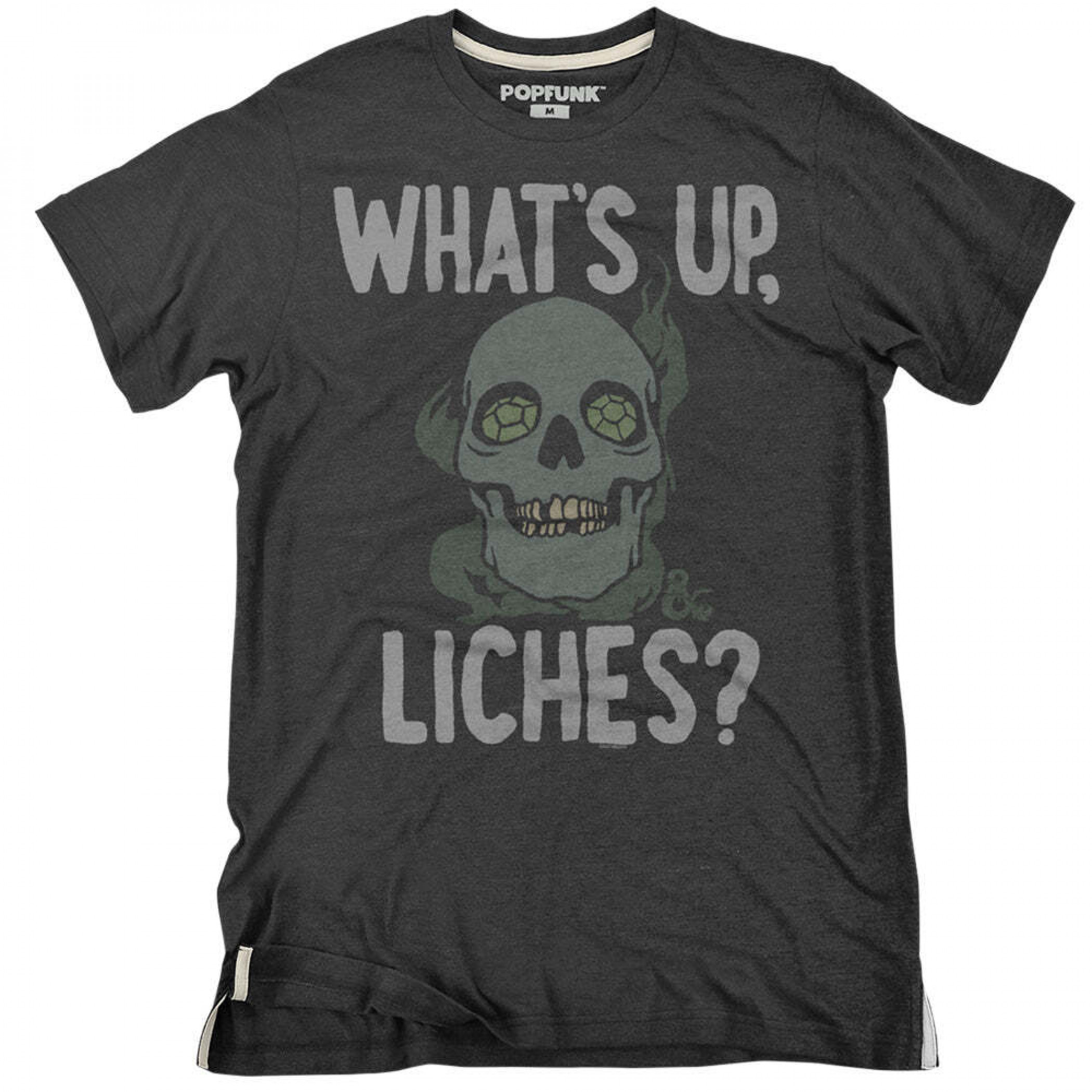 Dungeons & Dragons What's Up Liches T-Shirt, Grey