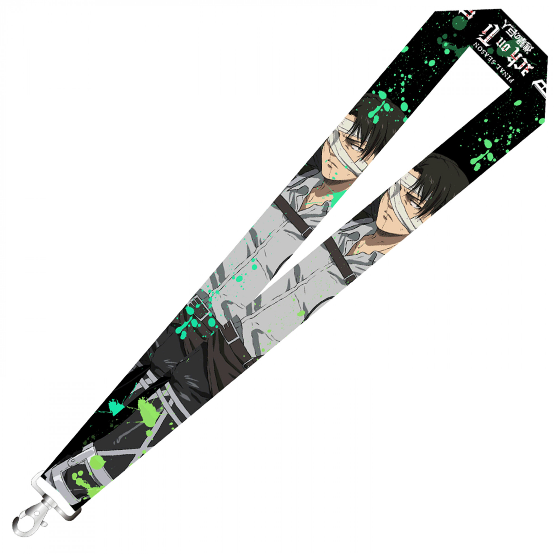 Attack on Titan Captain Levi Lanyard, Multi-Color