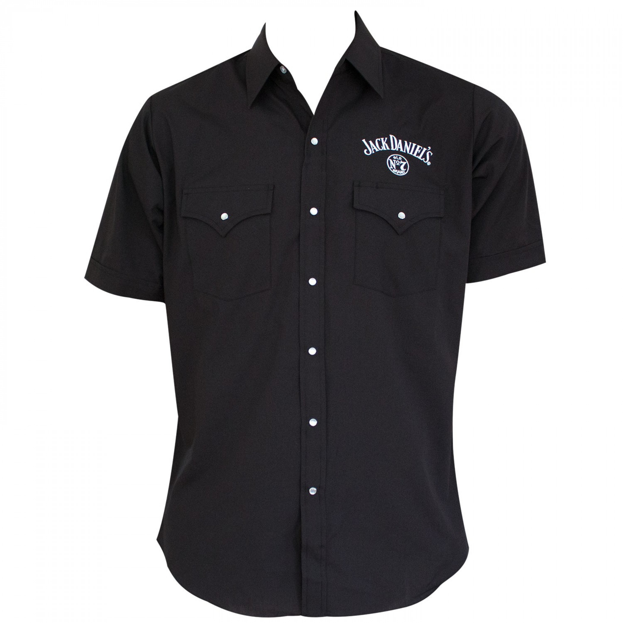 Jack Daniels Men's Black Button Down Shirt