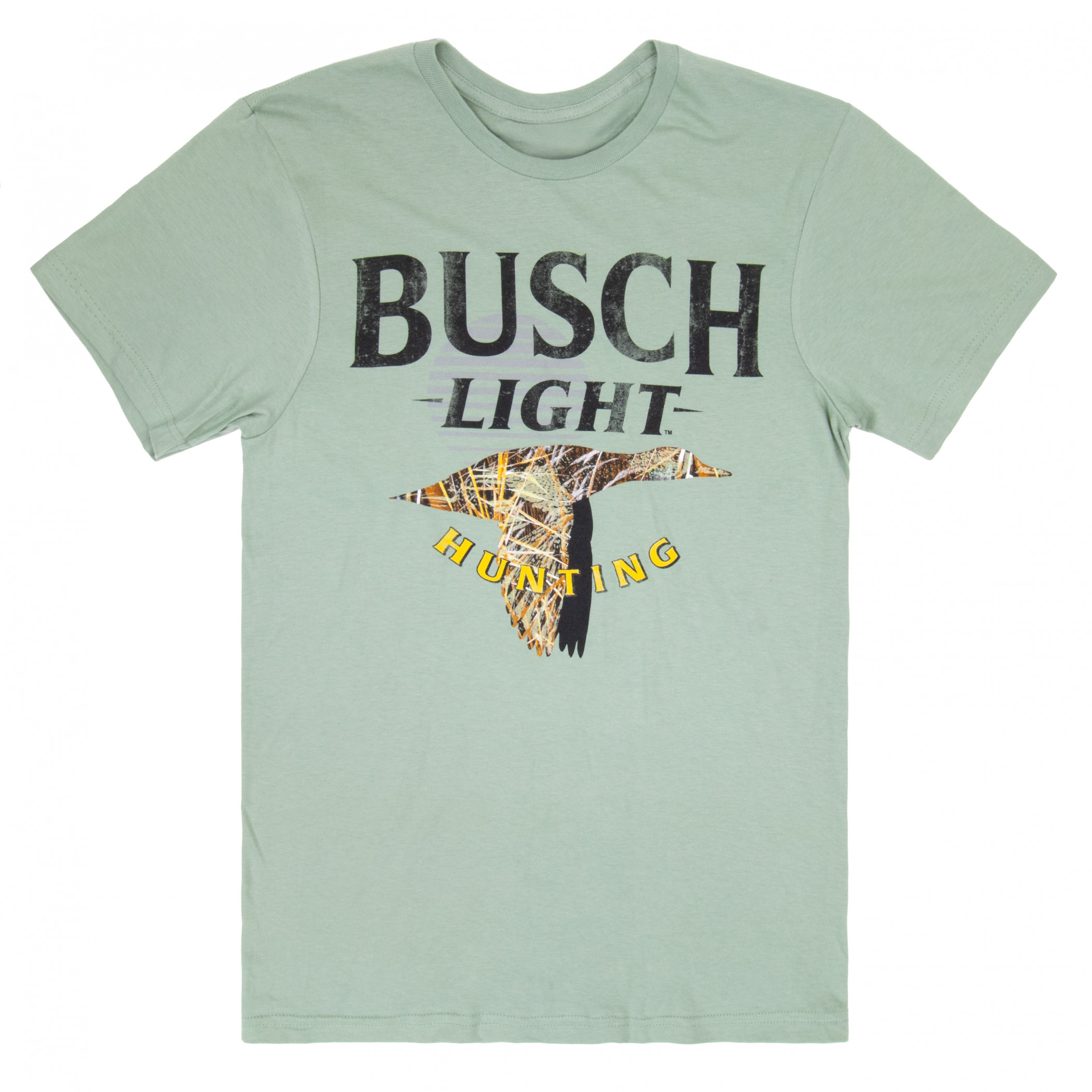 Busch Light Hunting Duck Camo Green Colorway T-Shirt