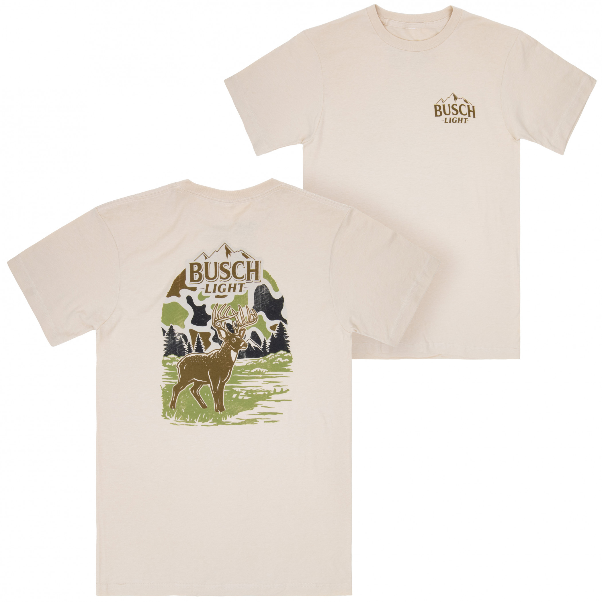 Busch Light Camo Range Beige Colorway T-Shirt