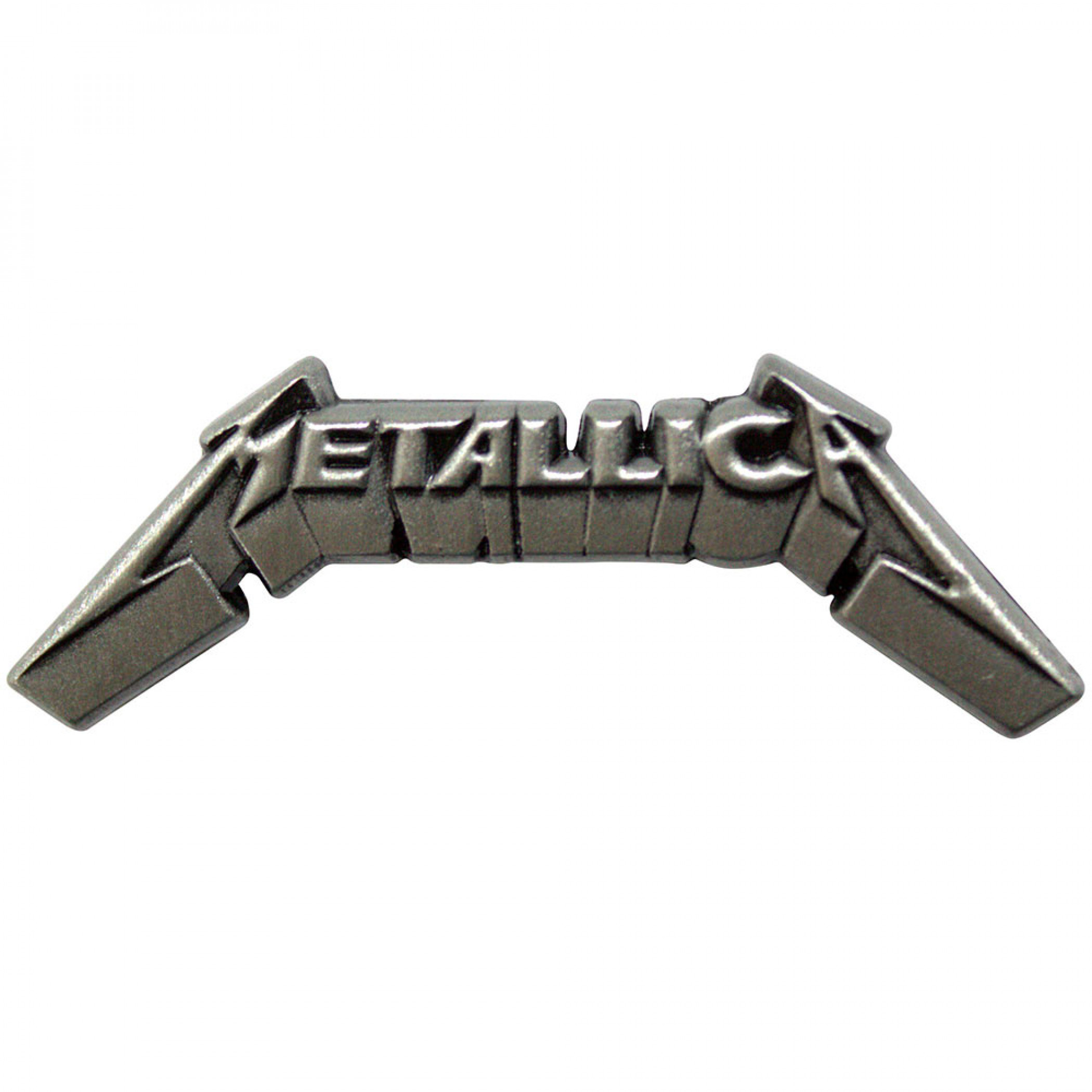 Metallica 3D Logo Metal Pin