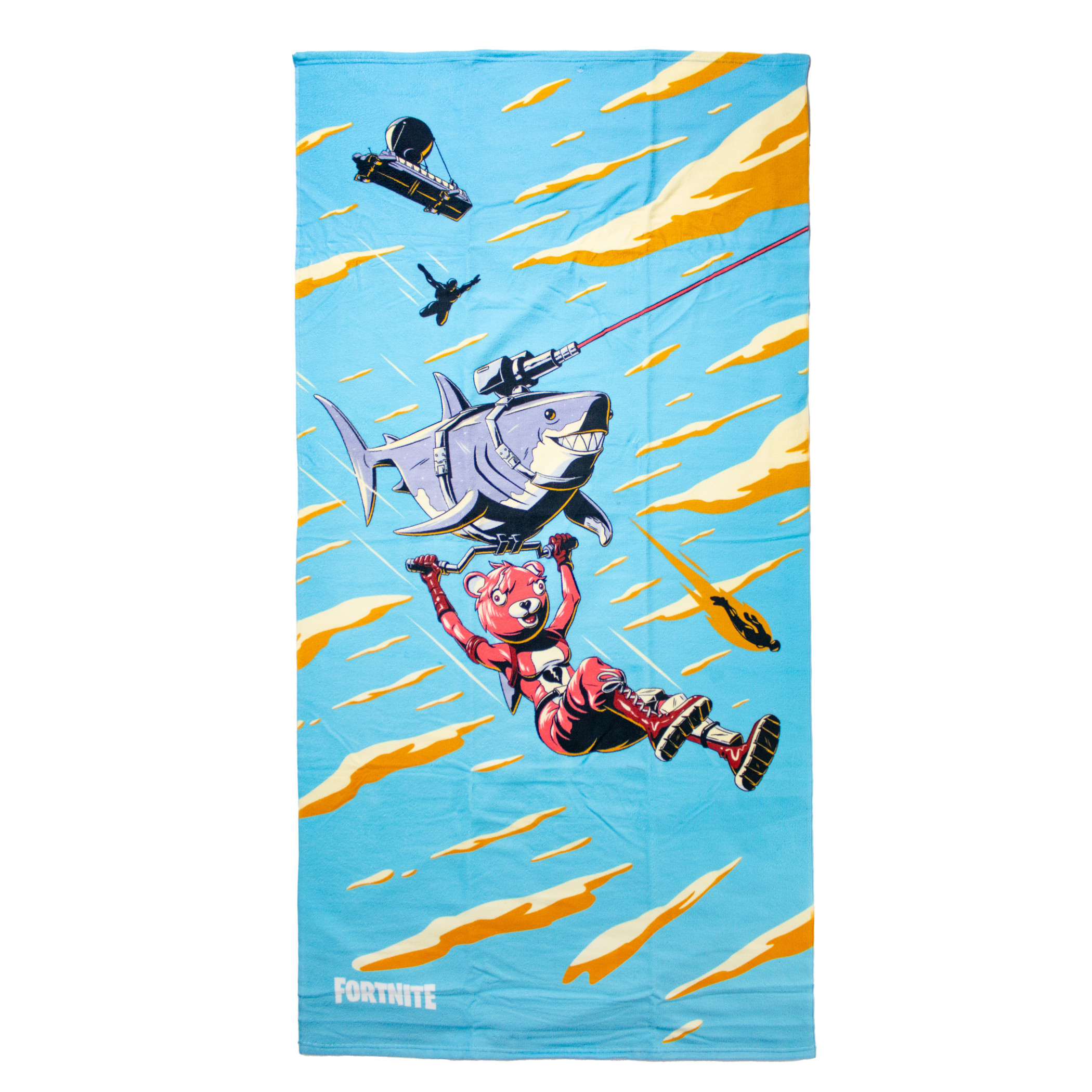 Fortnite Dropping In Beach Towel, Multi-Color